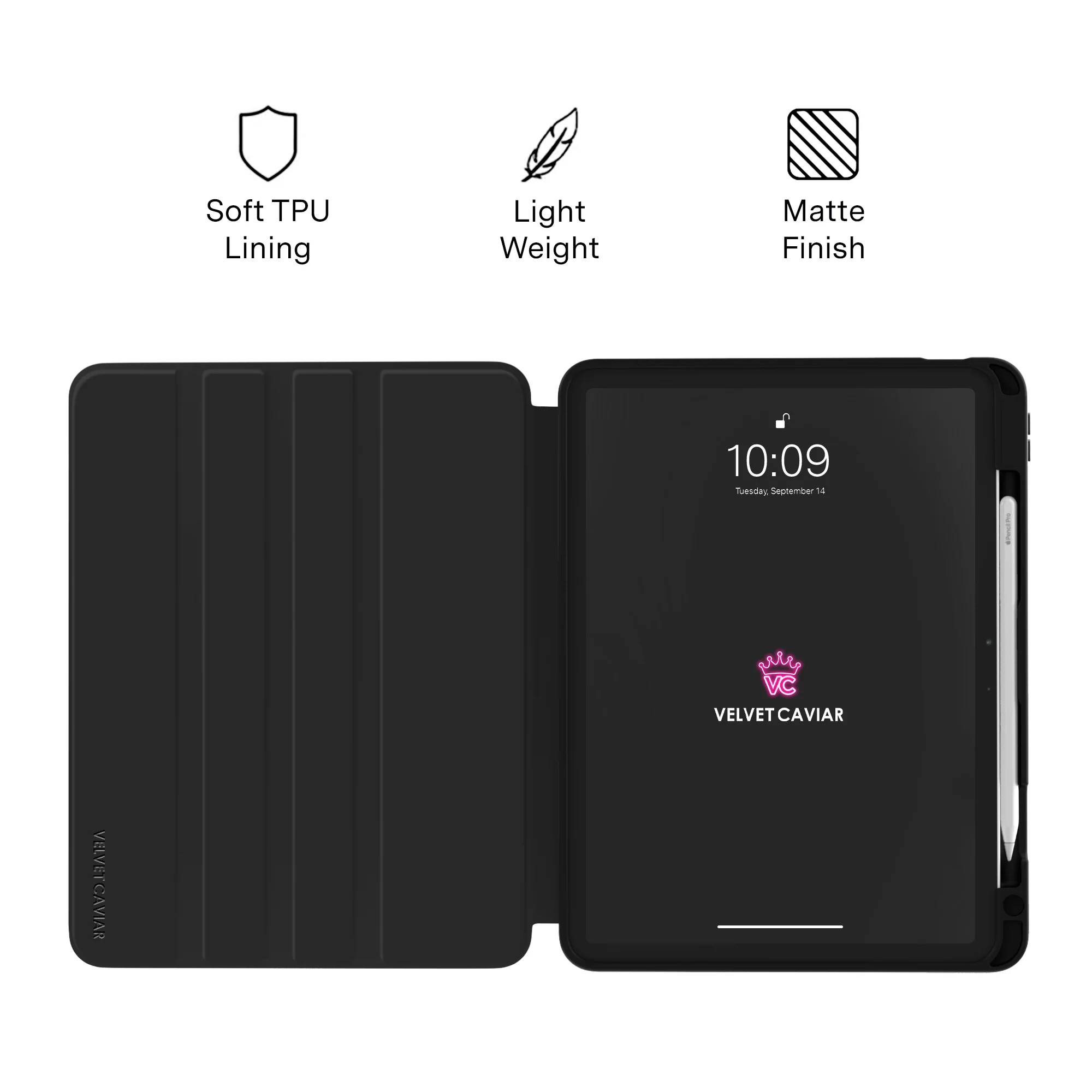 Floral Rose Gold Chrome iPad Case - Image 30