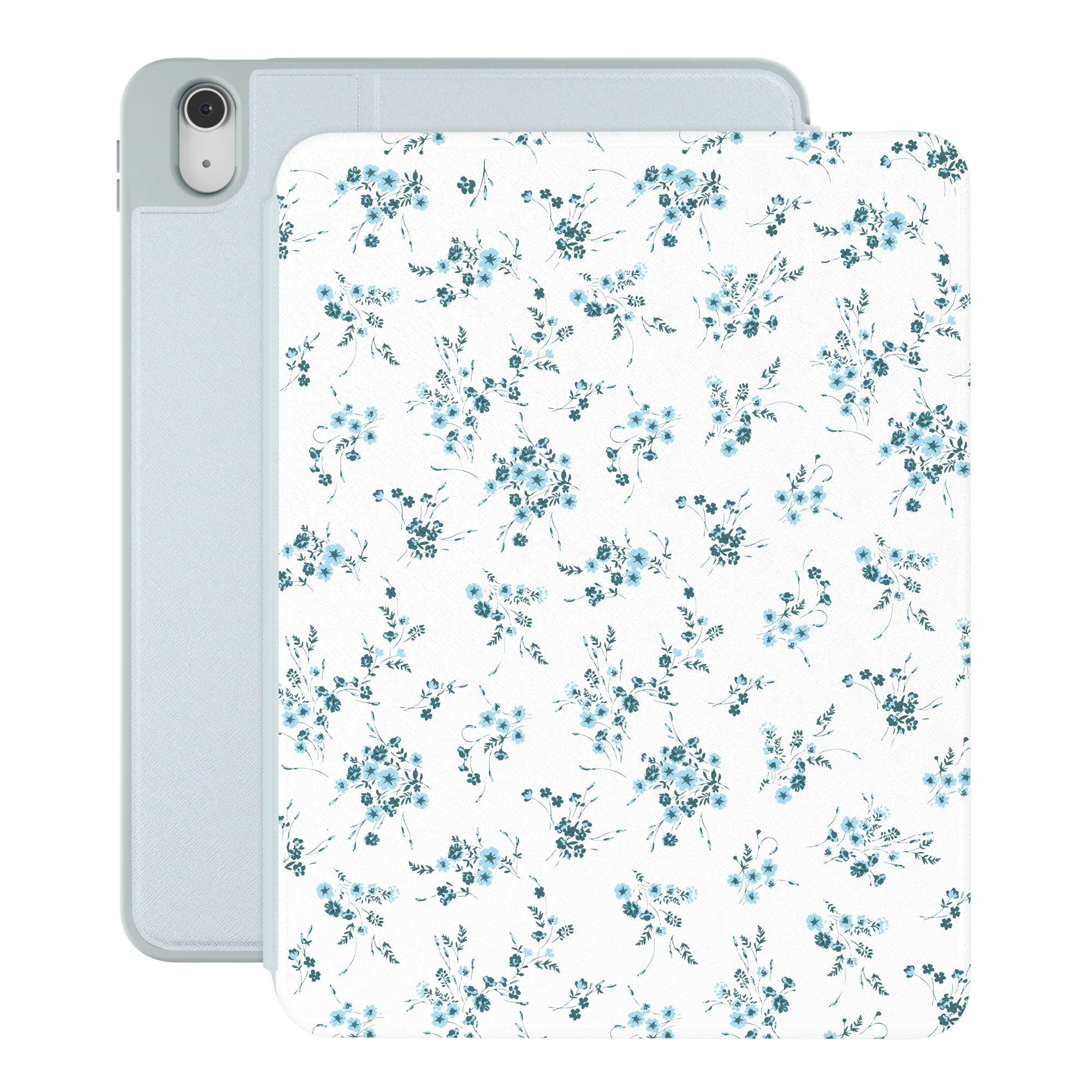 French Blue Floral iPad Case - Image 7