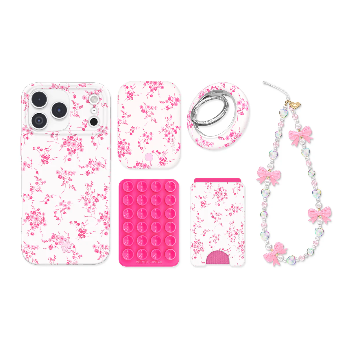 French Rose Floral iPhone Bundle Set - Image 23