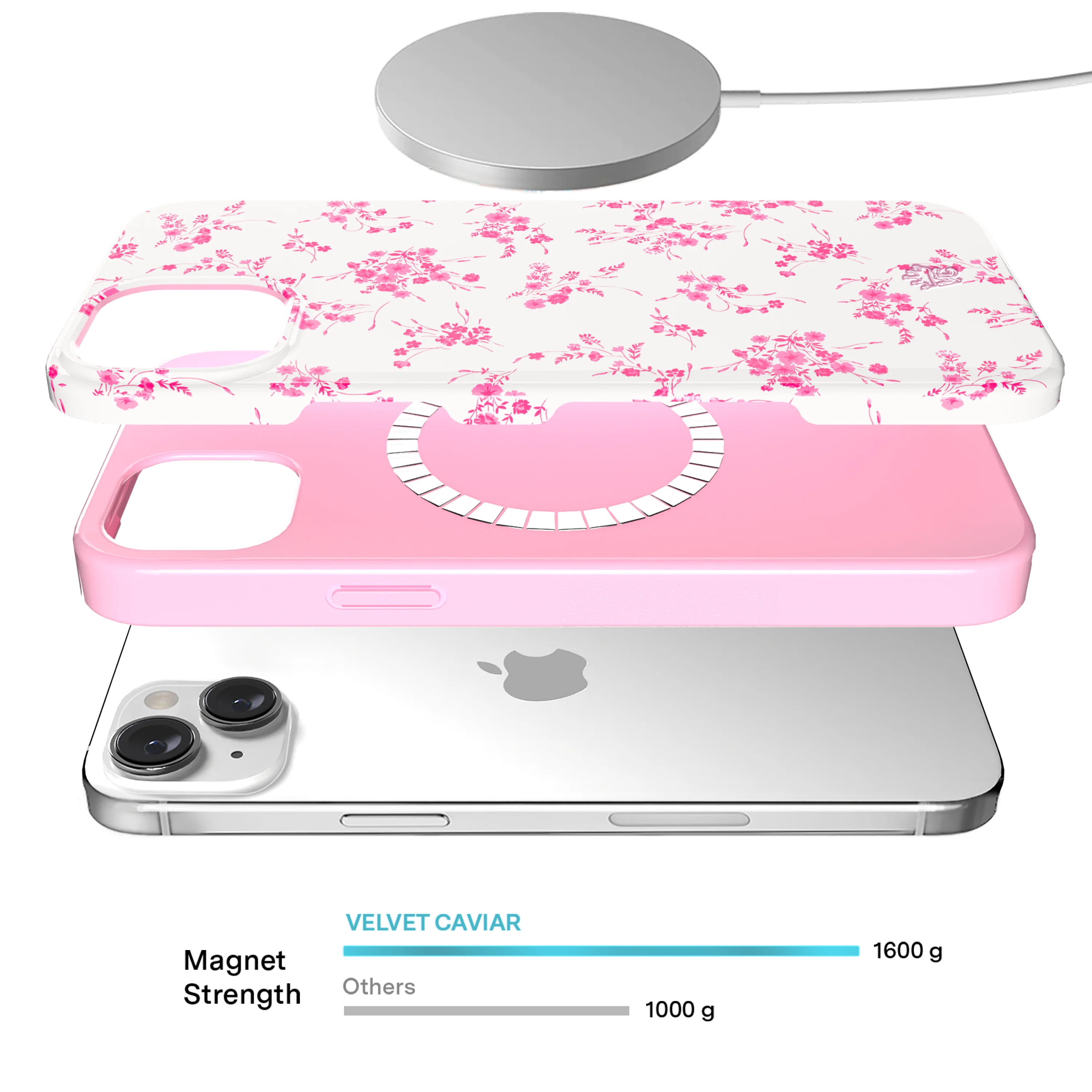 French Rose Floral iPhone Case - Image 58