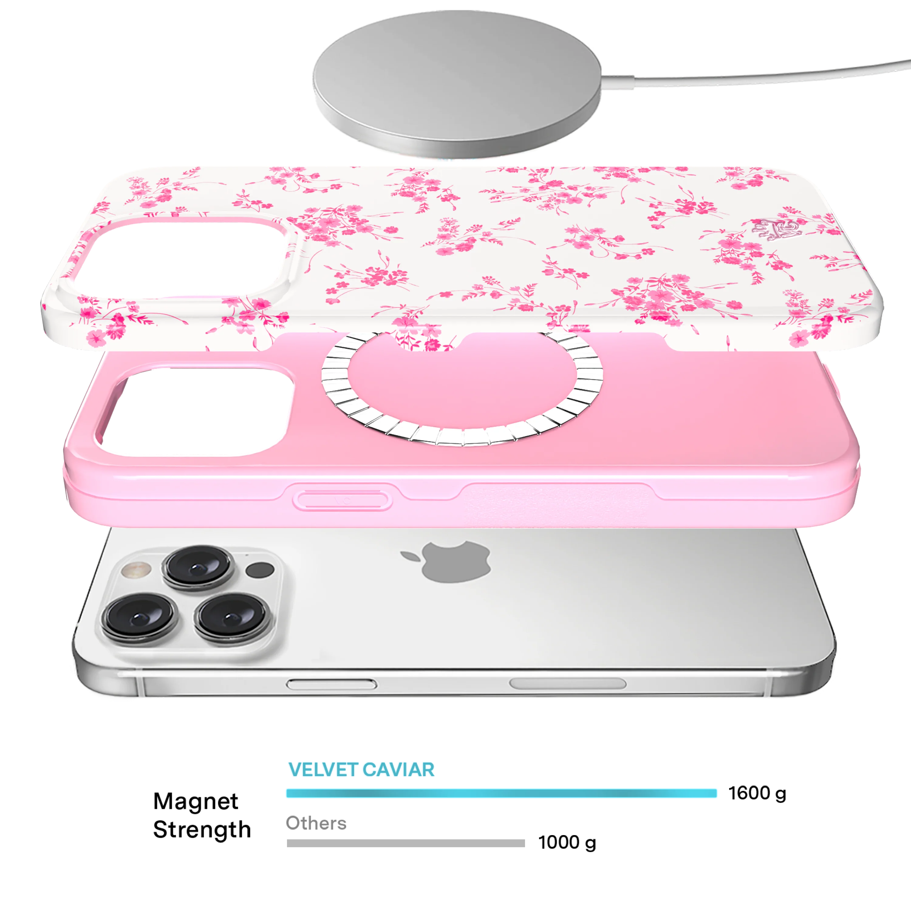 French Rose Floral iPhone Case - Image 63