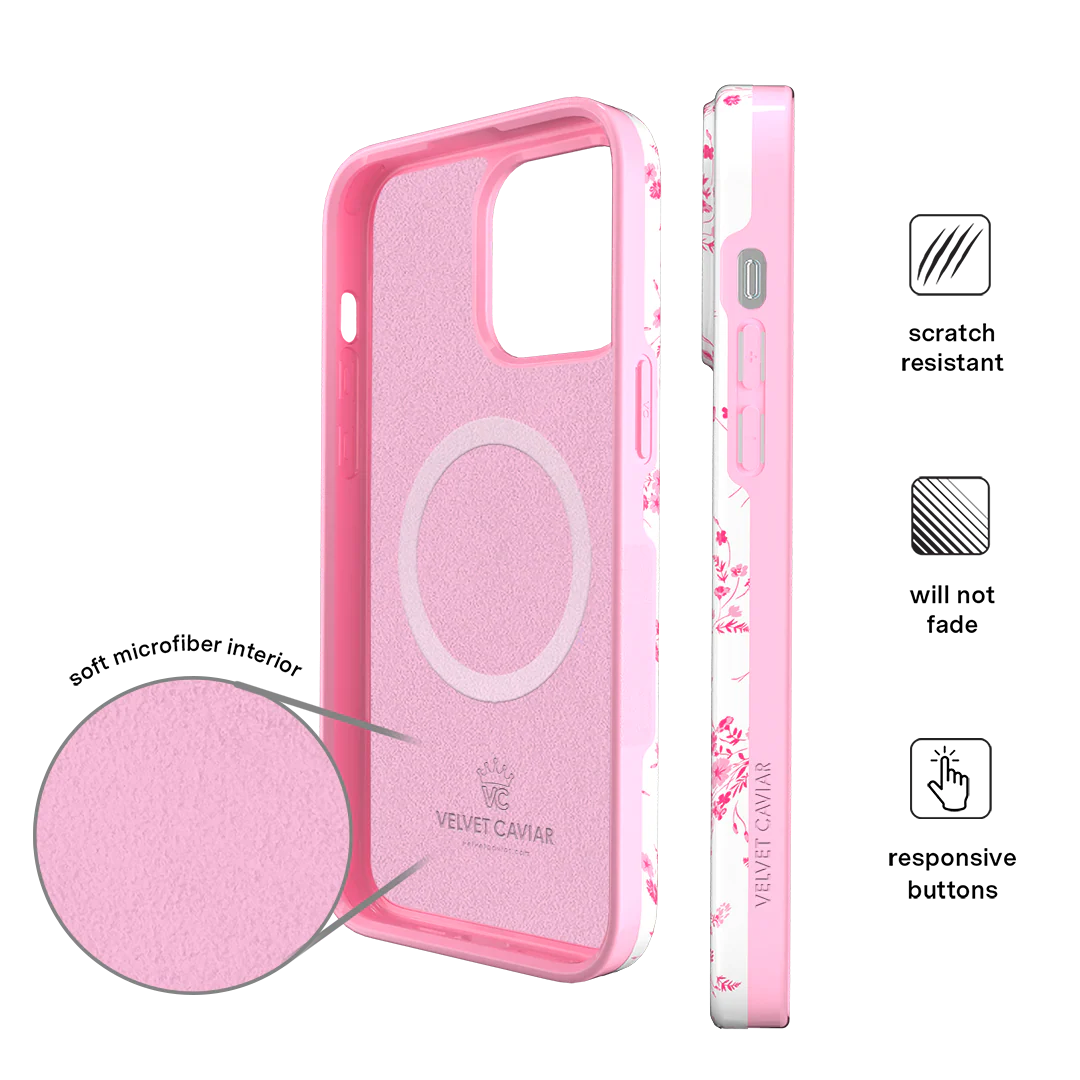 French Rose Floral iPhone Case - Image 70