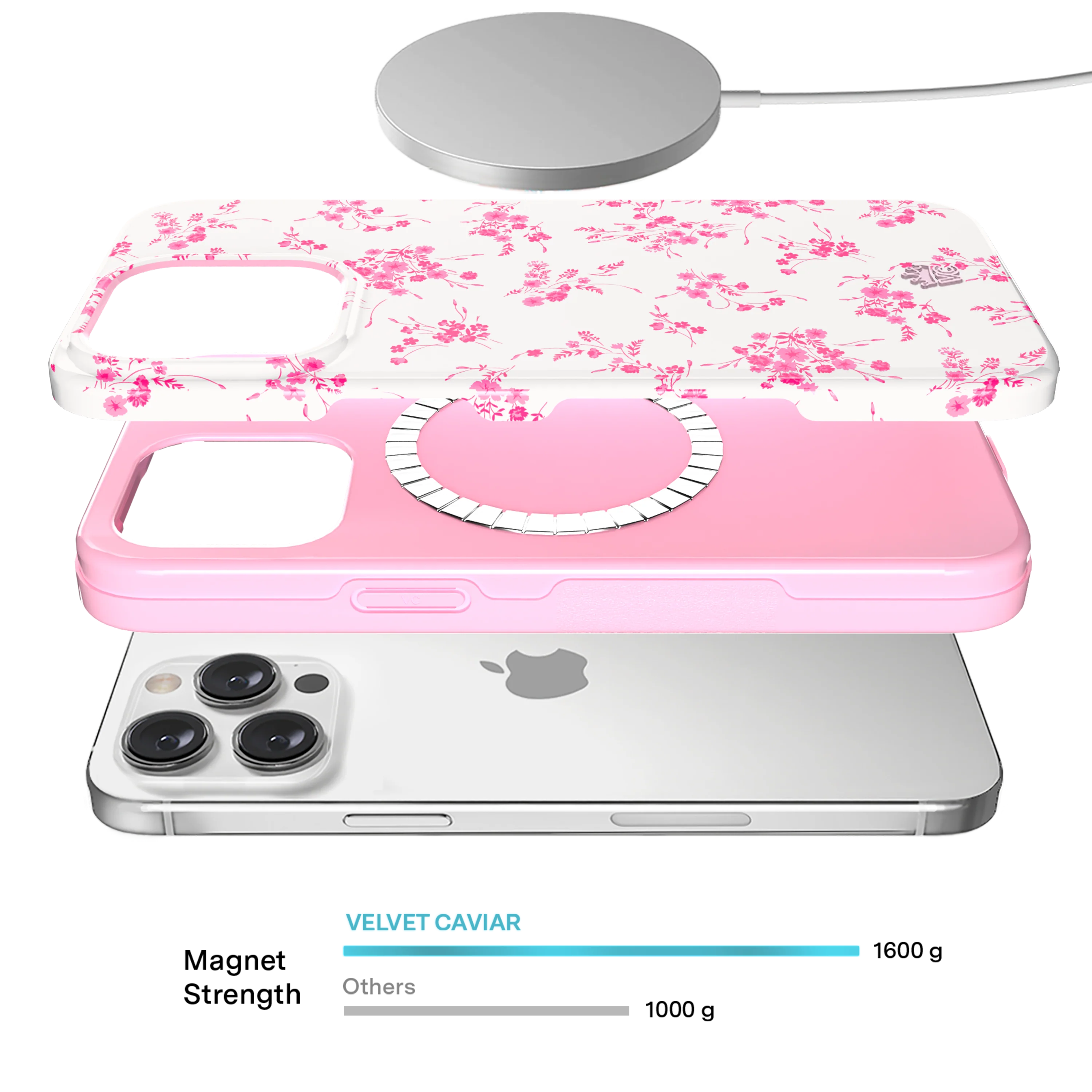 French Rose Floral iPhone Case - Image 8