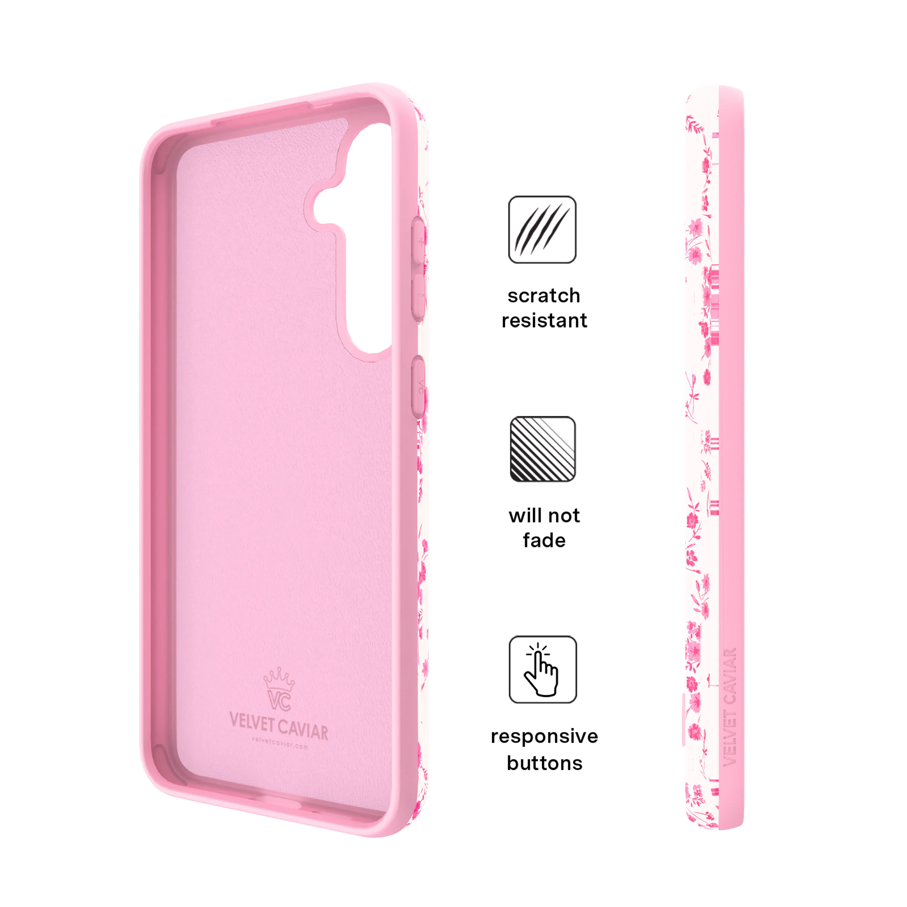 French Rose Floral Samsung Case - Image 12