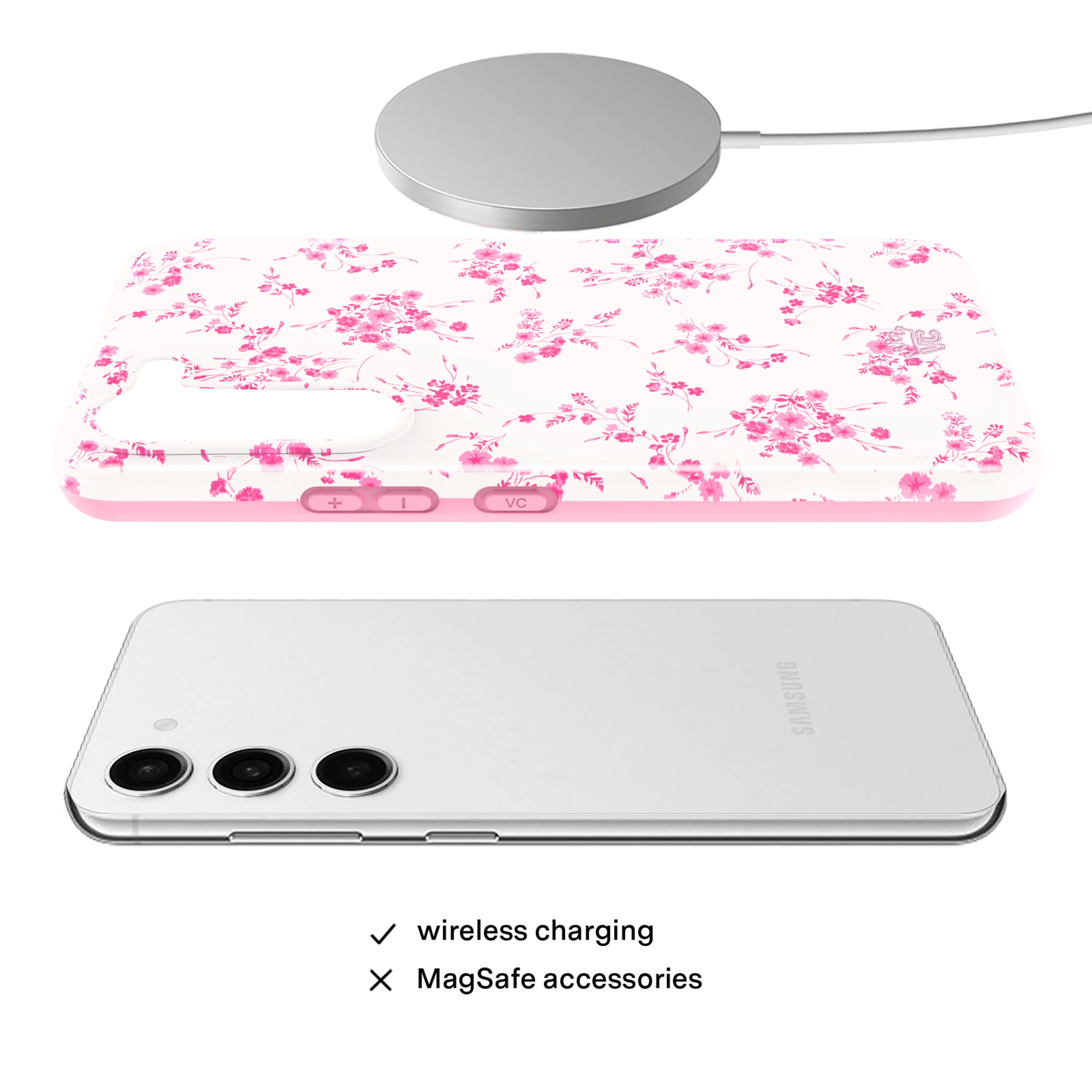French Rose Floral Samsung Case - Image 23