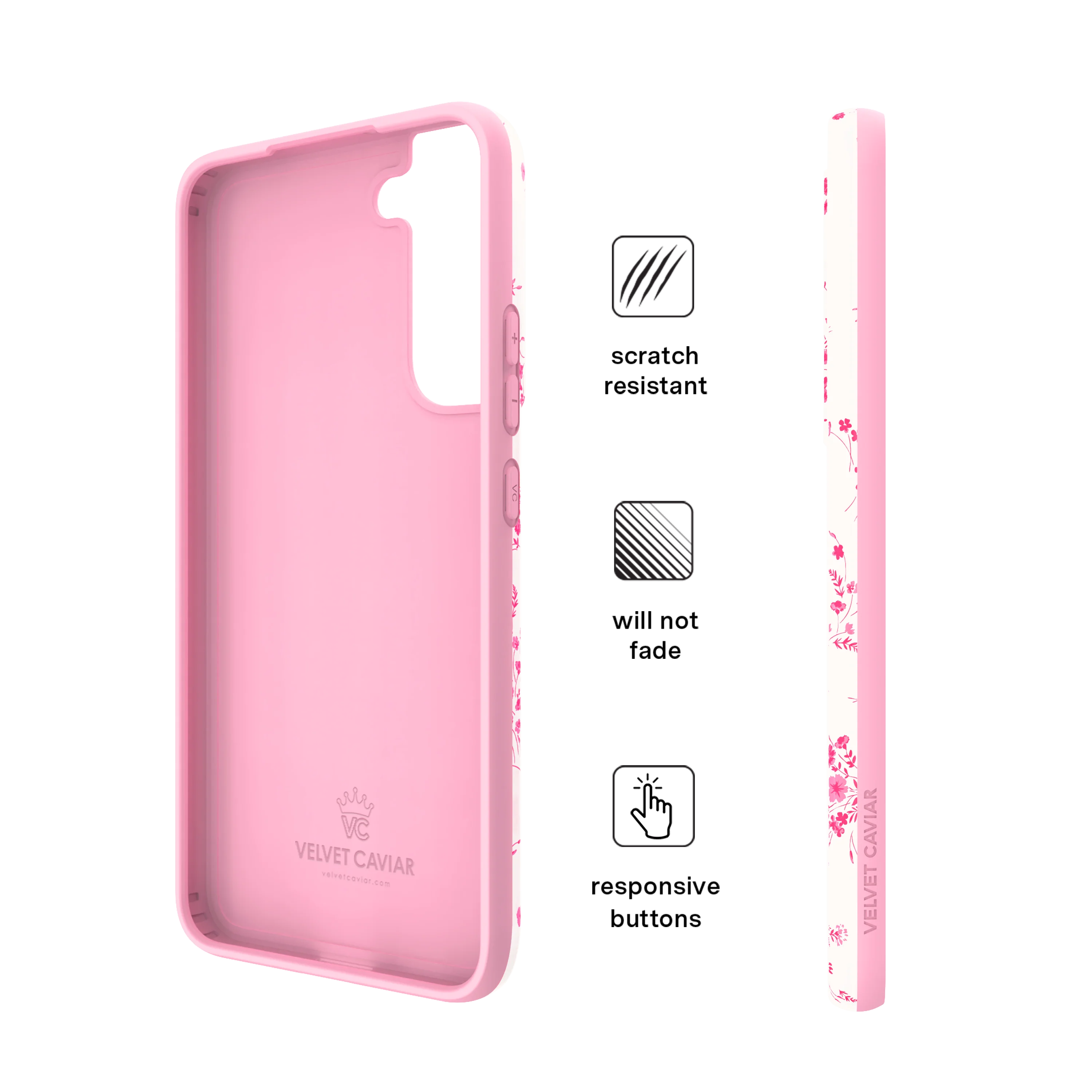 French Rose Floral Samsung Case - Image 43