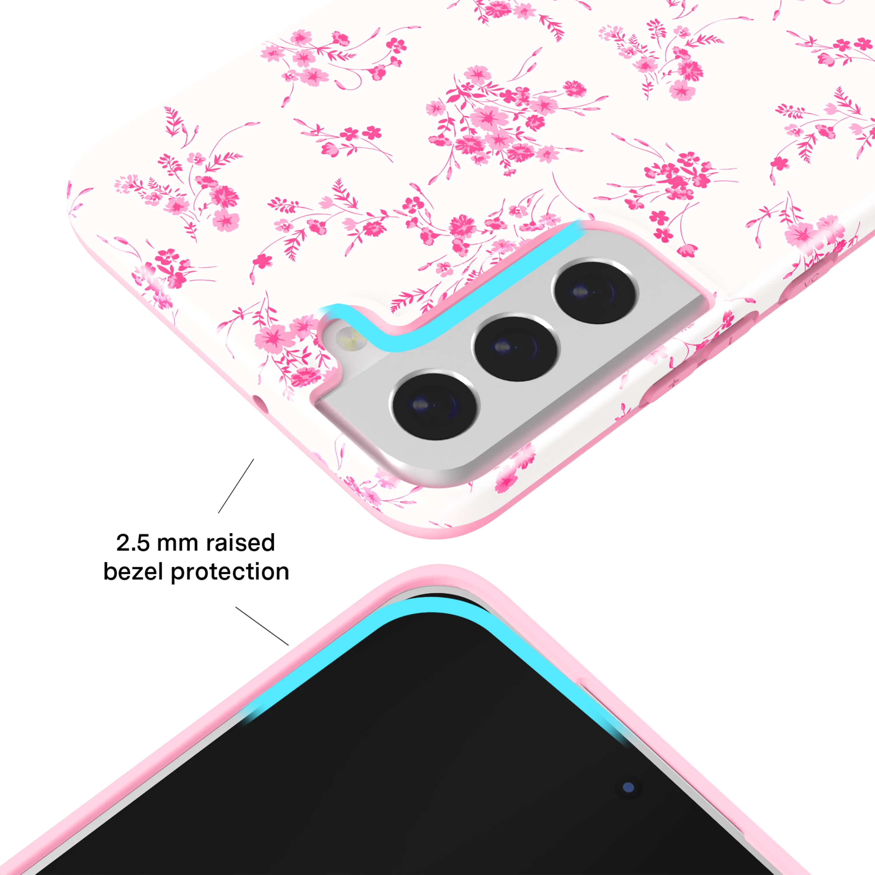 French Rose Floral Samsung Case - Image 47