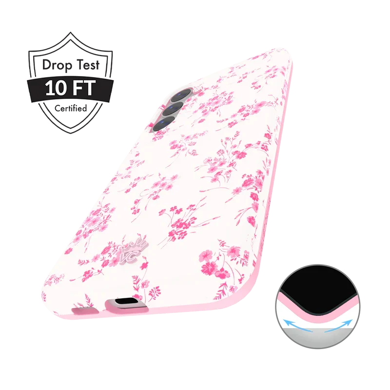 French Rose Floral Samsung Case - Image 5