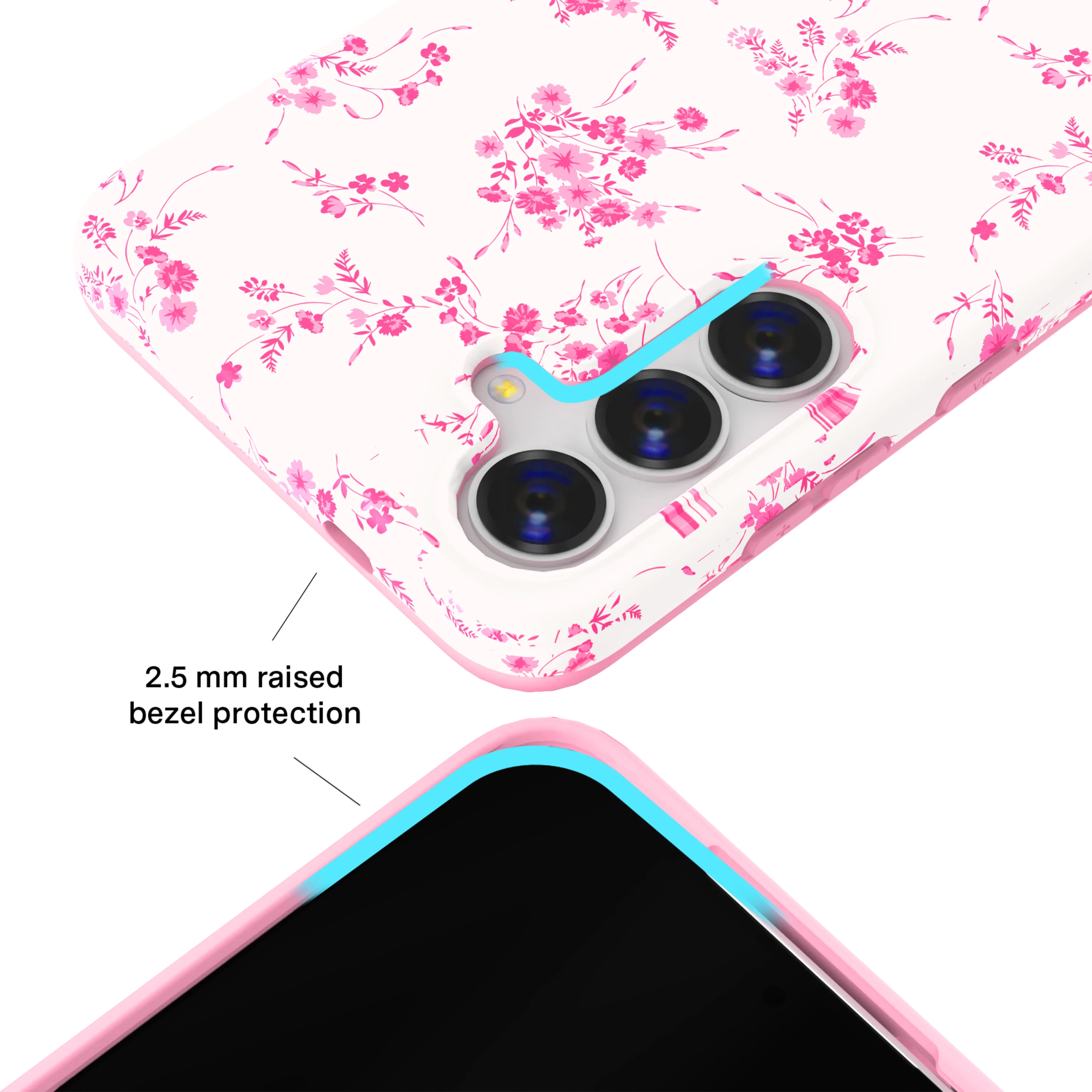 French Rose Floral Samsung Case - Image 9