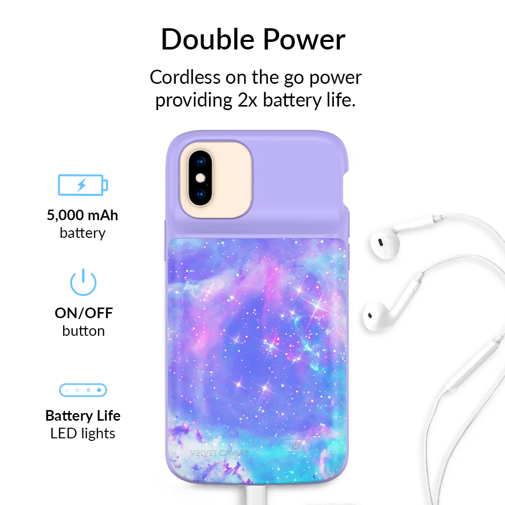 Galaxy iPhone Charging Case - Image 2