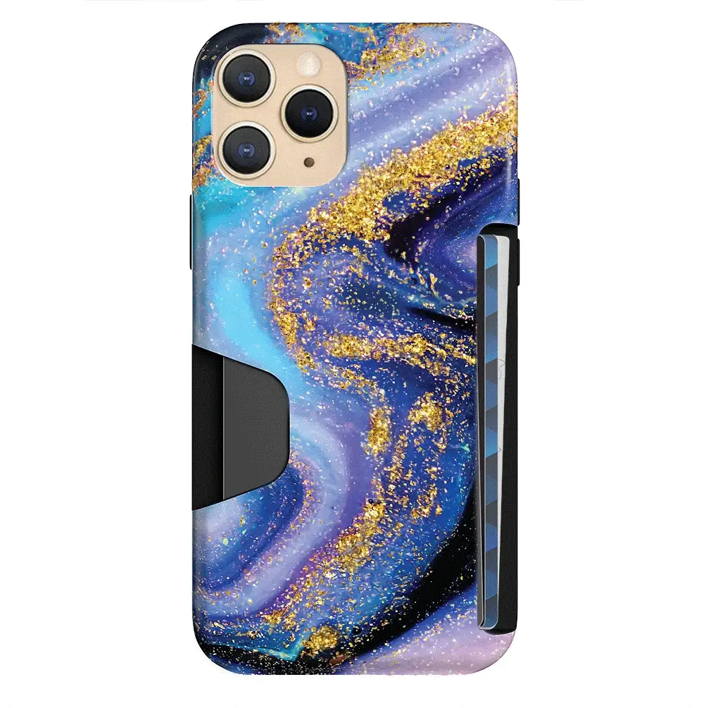 Galaxy Glitter iPhone Wallet Case - Image 81