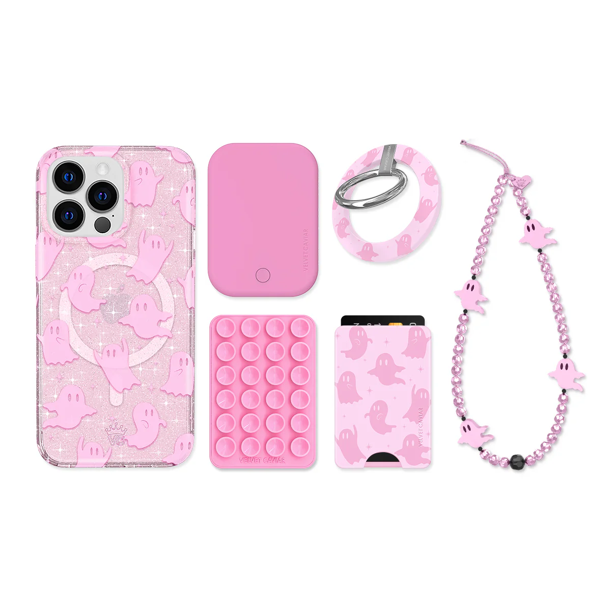 Ghosted Pink iPhone Bundle Set - Image 17
