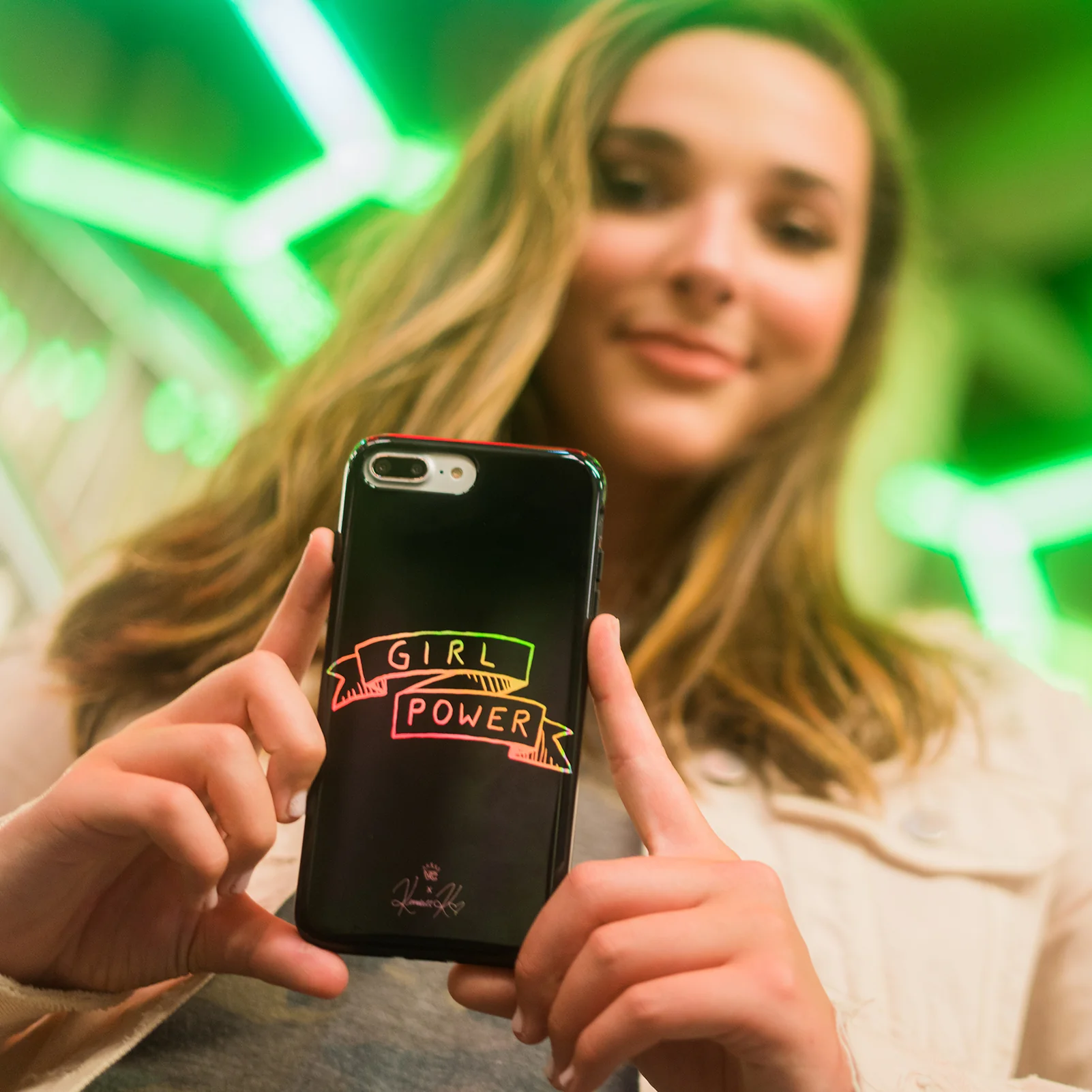 Girl Power iPhone Case by Kendall Vertes - Image 43