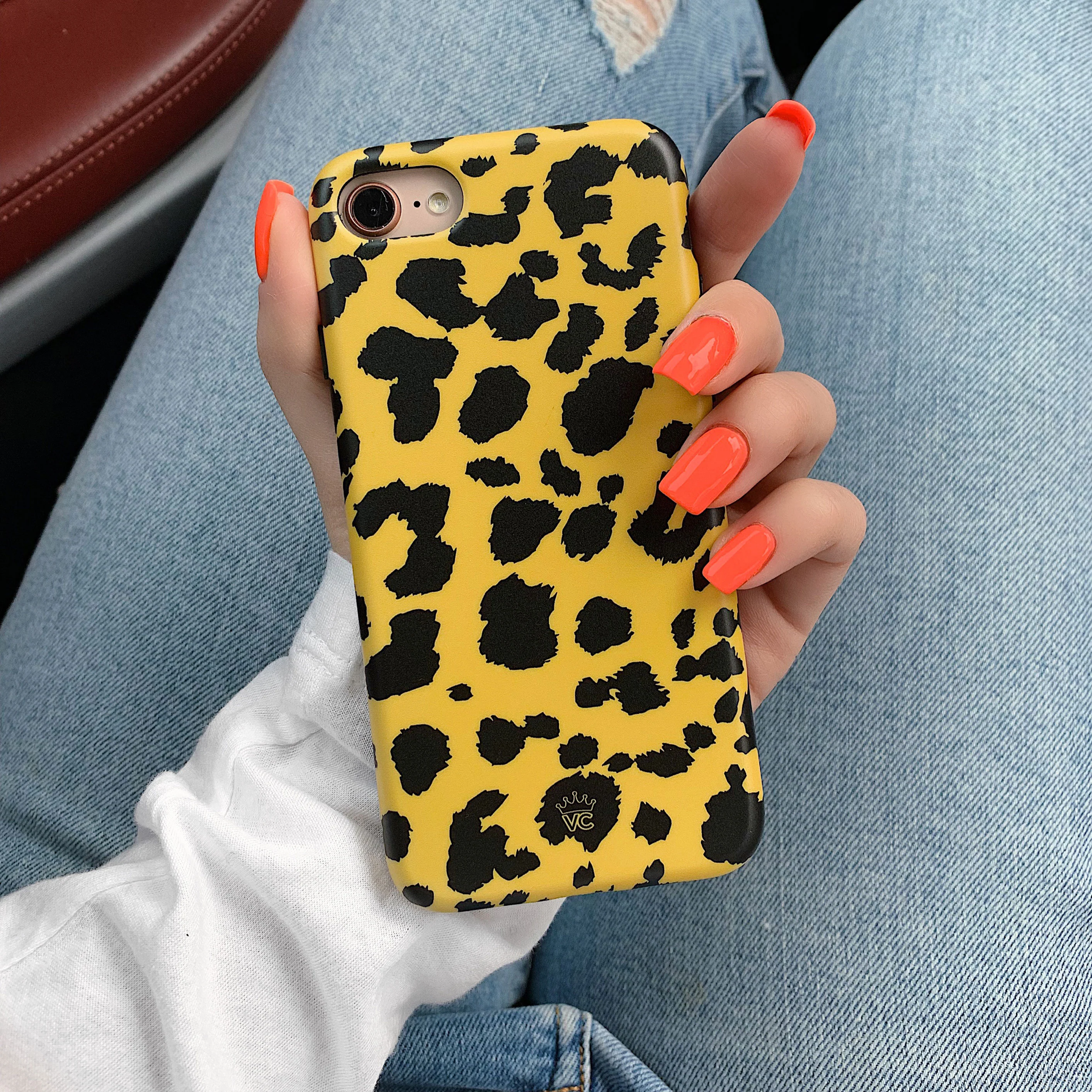 Golden Cheetah iPhone Case - Image 8