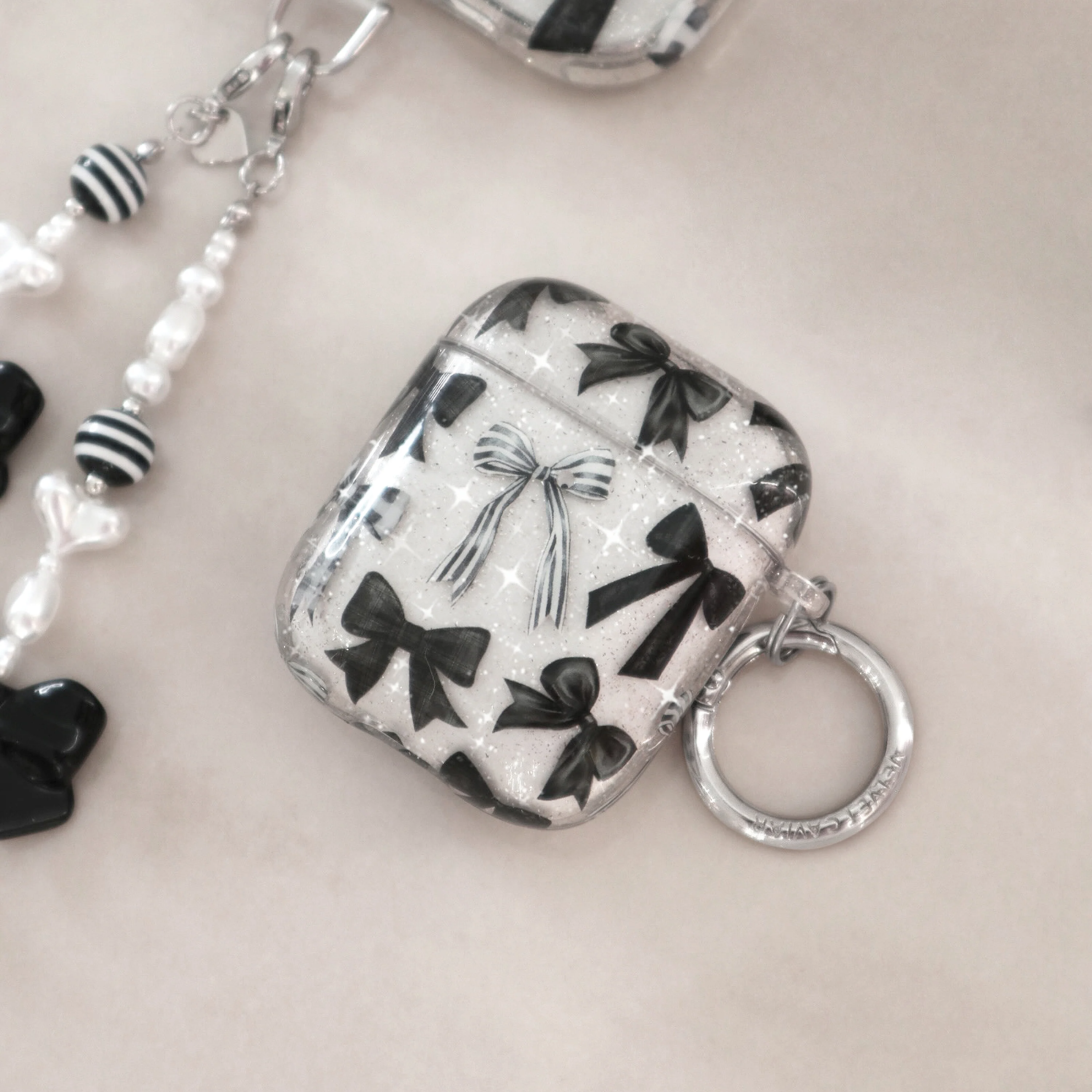 Gothic Bows AirPod Case - Image 2