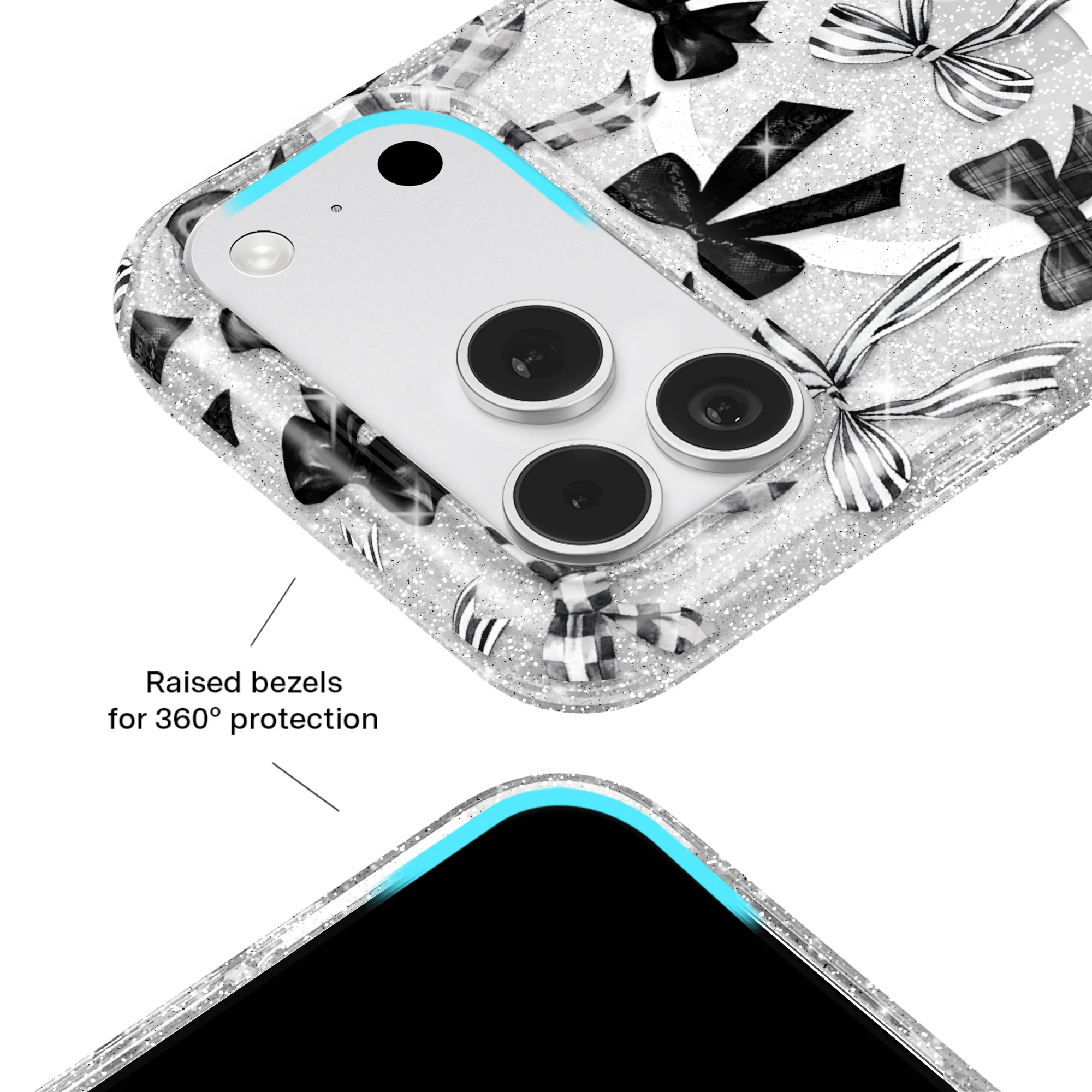 Gothic Bows iPhone Case - Image 93