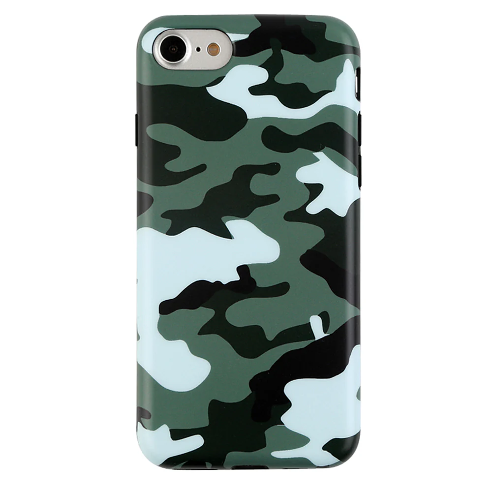 Green Camo iPhone Case