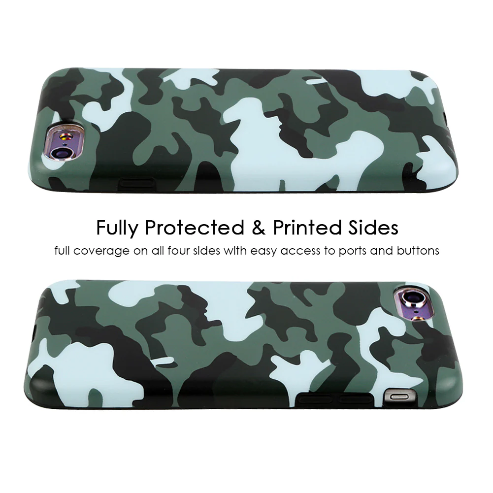 Green Camo iPhone Case - Image 45