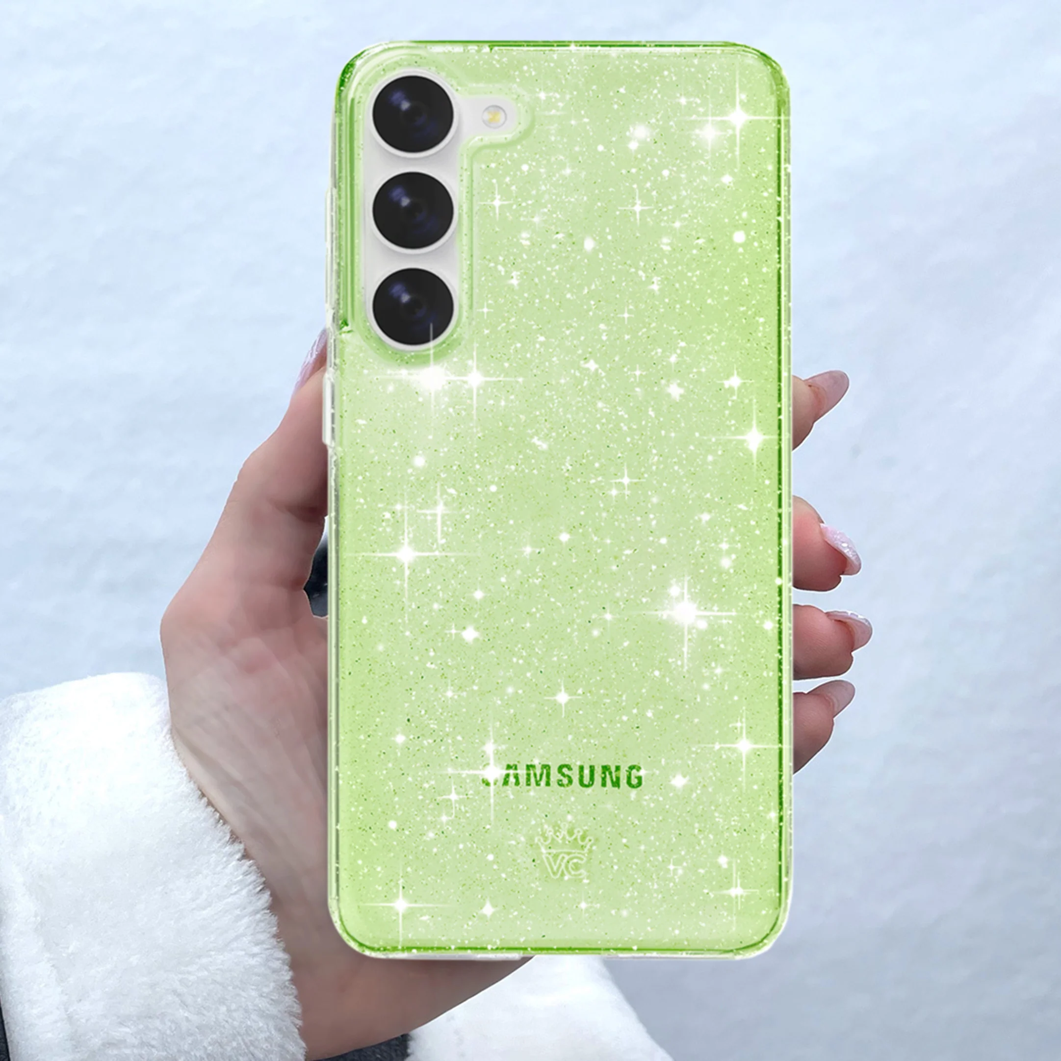 Lime Stardust Samsung Case - Image 78