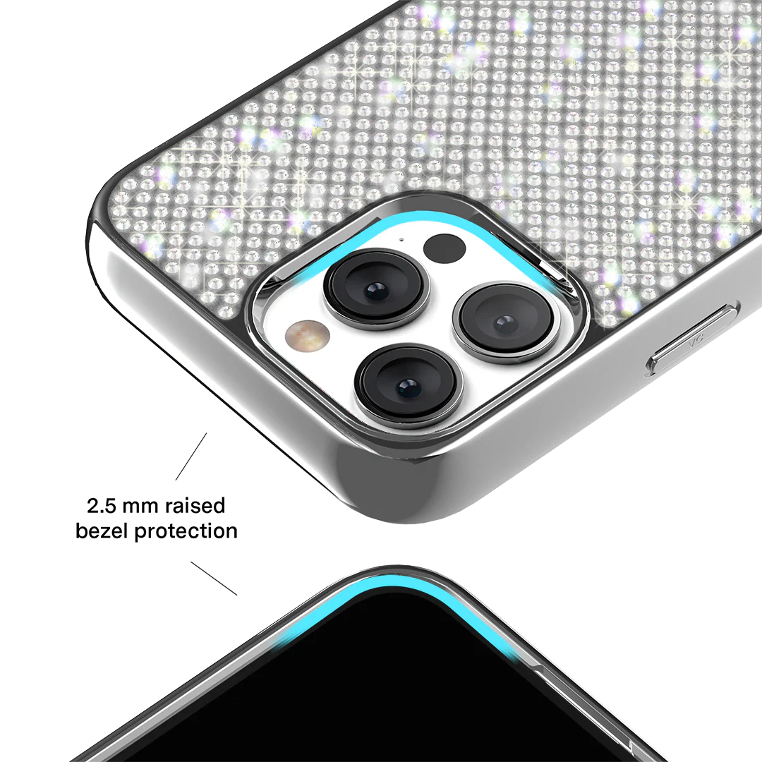 Chrome Caviar Crystals iPhone Case - Image 28