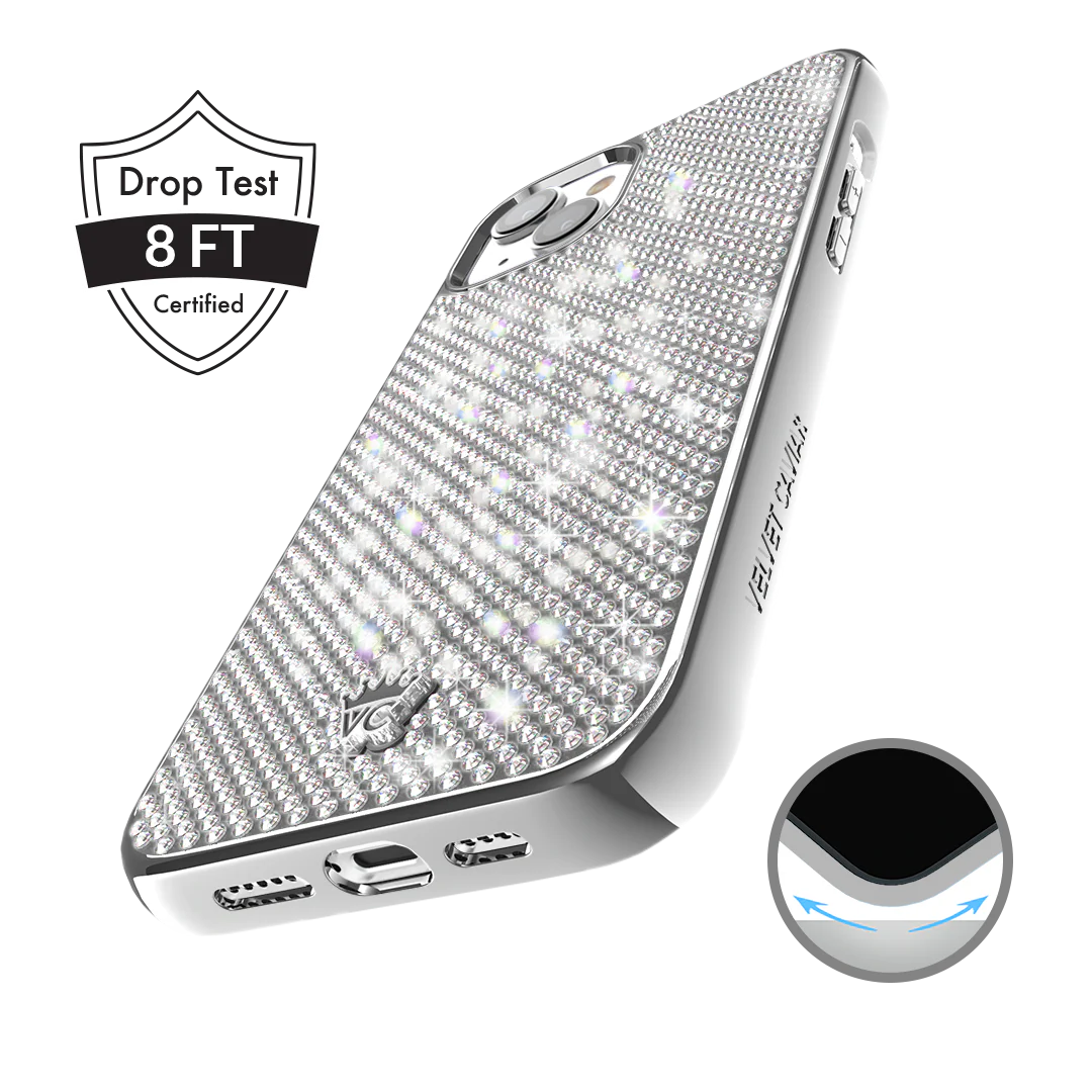Chrome Caviar Crystals iPhone Case - Image 39