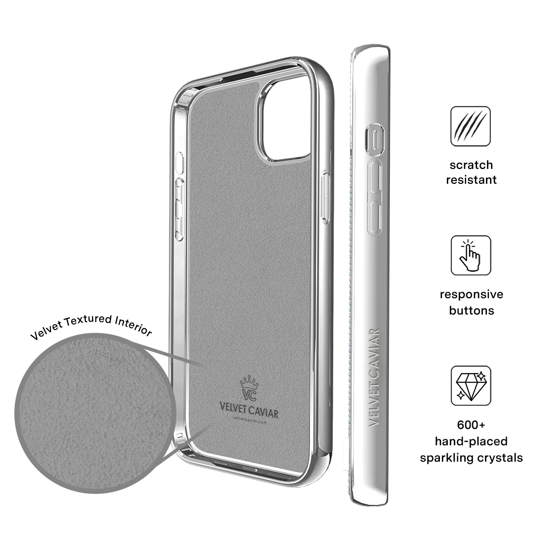 Chrome Caviar Crystals iPhone Case - Image 50