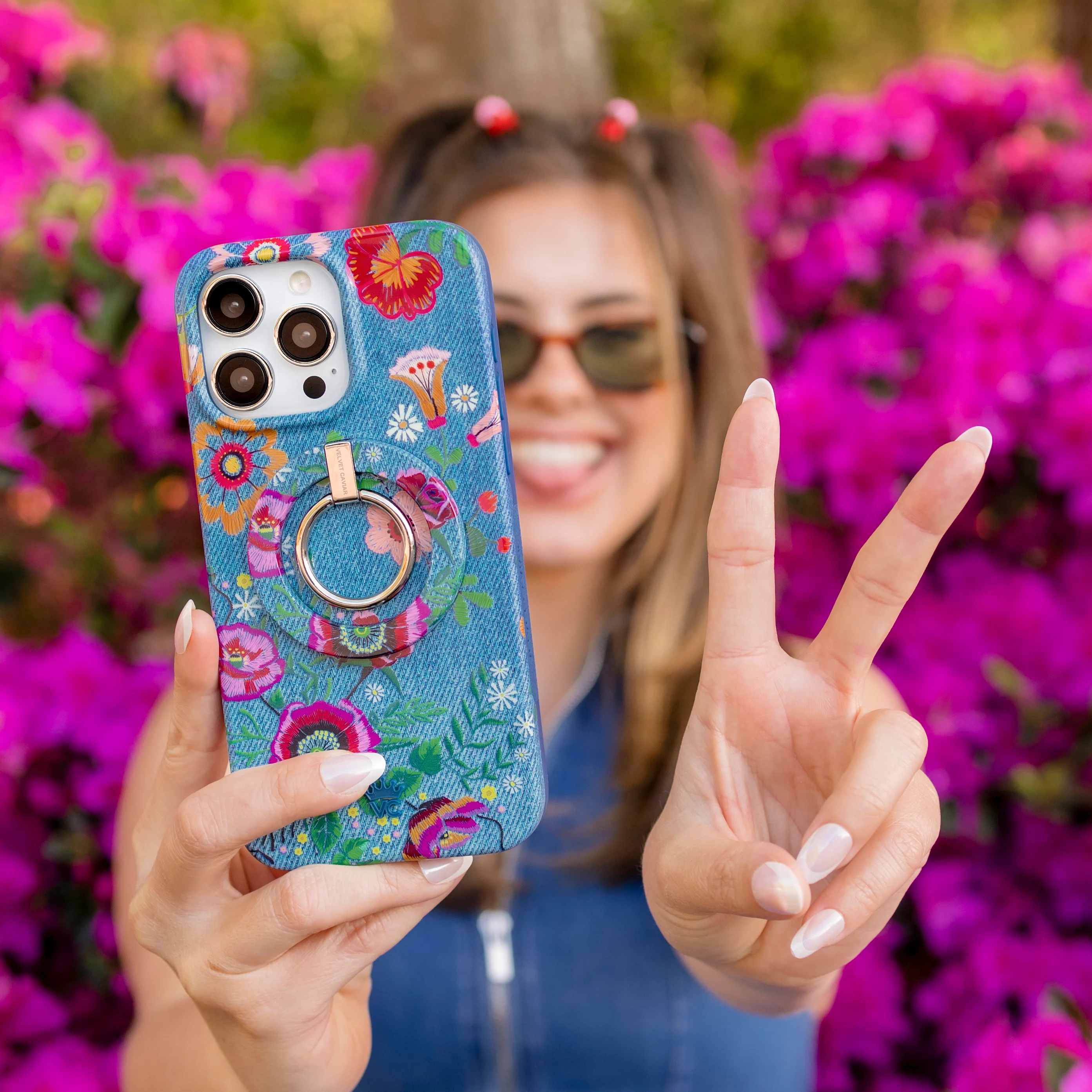Groovy Floral iPhone Case - Image 86