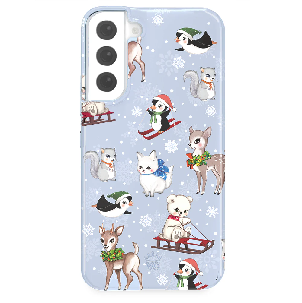 Winter Wonderland Baby Animals Samsung Case - Image 19