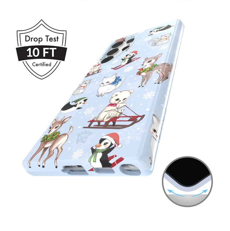 Winter Wonderland Baby Animals Samsung Case - Image 31