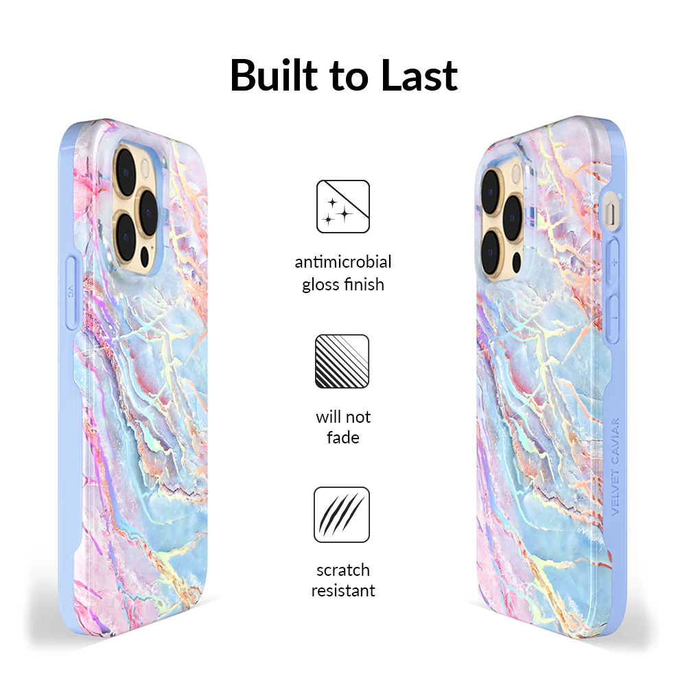 Holo Moonstone Marble iPhone Case - Image 126