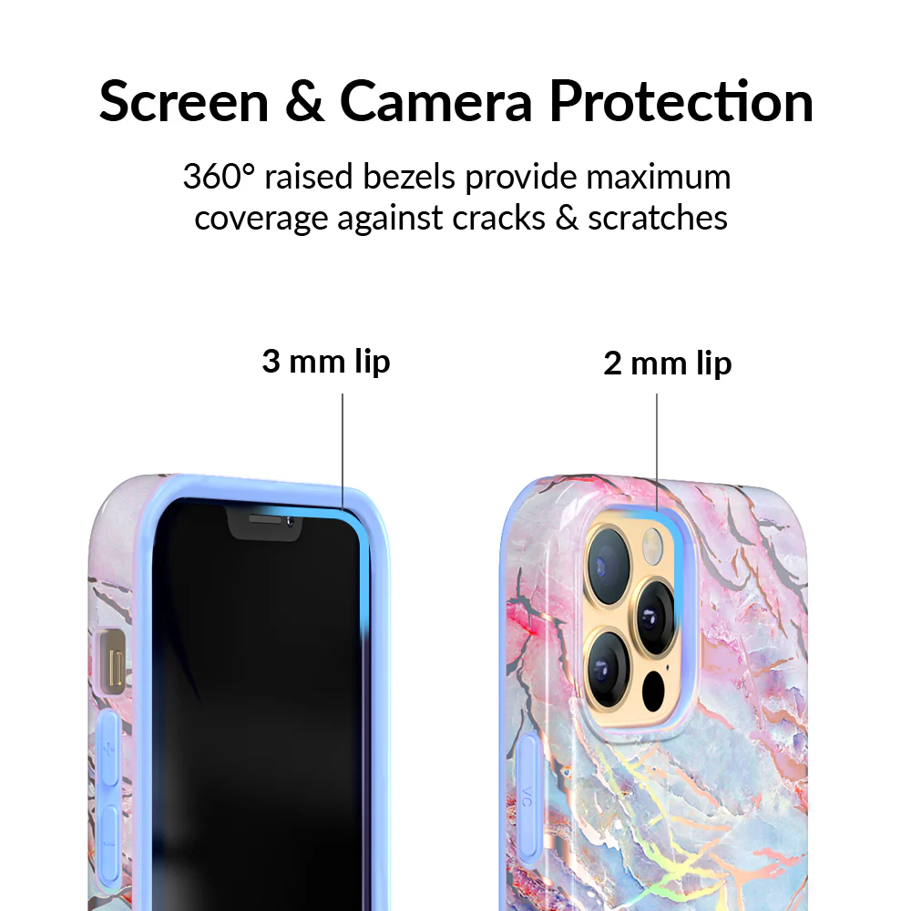 Holo Moonstone Marble iPhone Case - Image 68