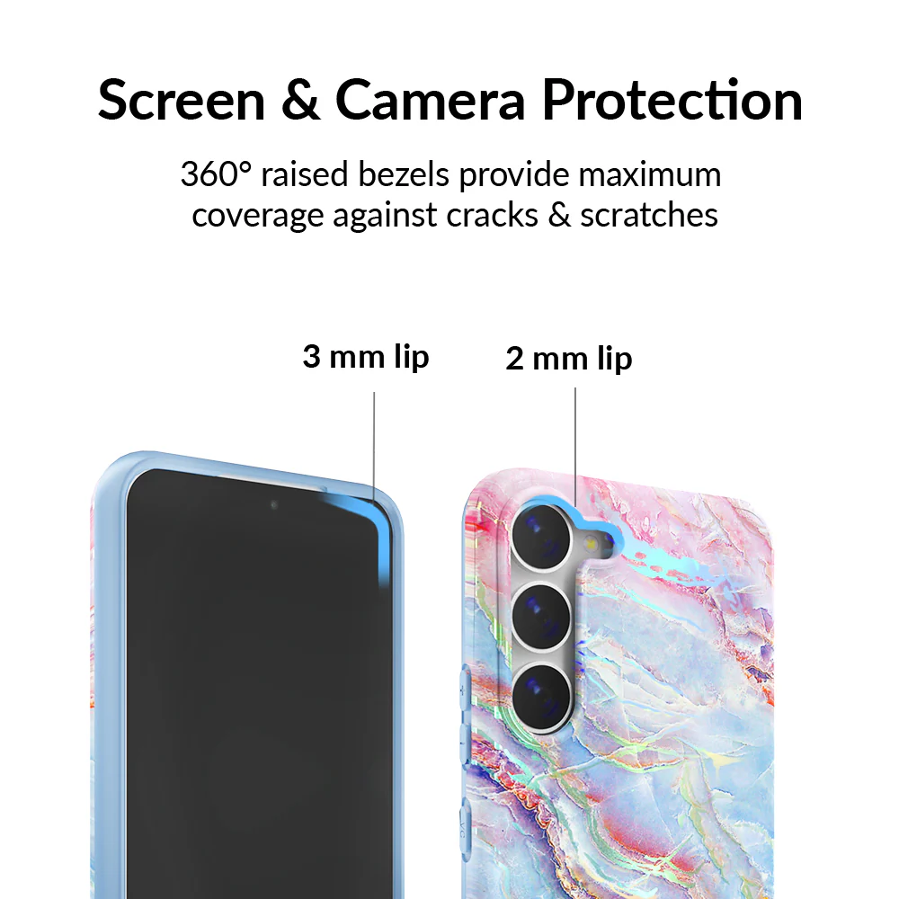 Holo Moonstone Marble Samsung Galaxy Case - Image 108