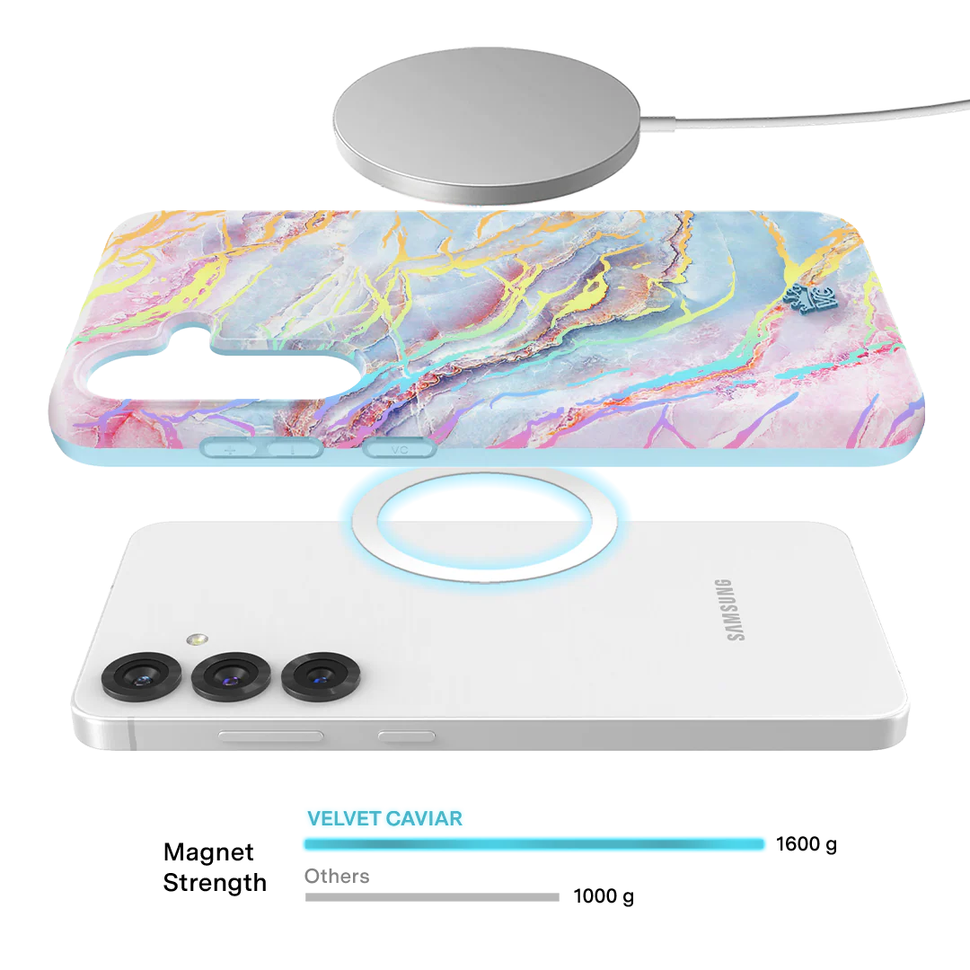 Holo Moonstone Marble Samsung Galaxy Case - Image 133