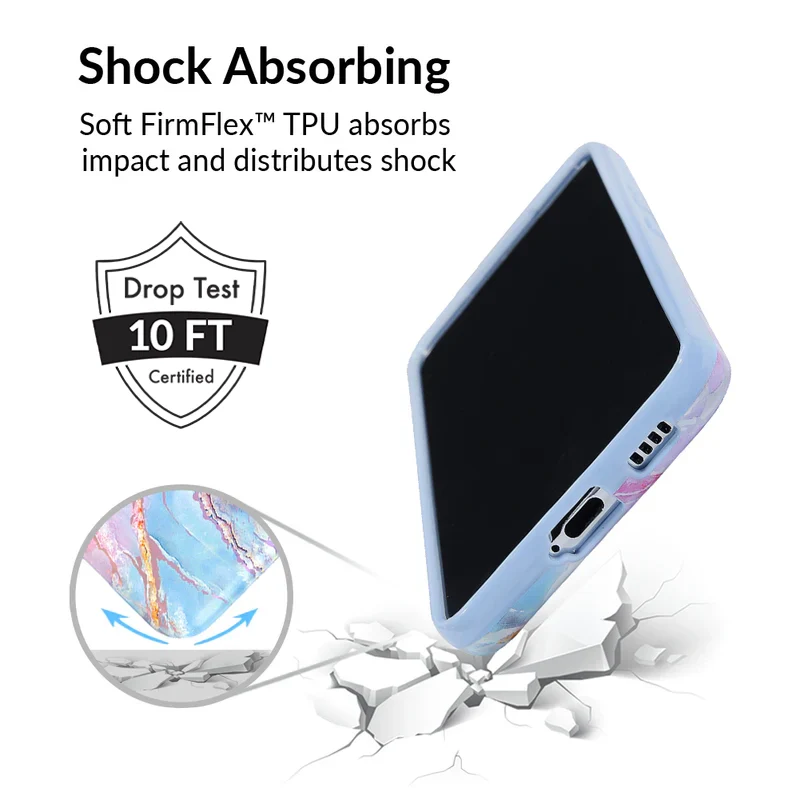 Holo Moonstone Marble Samsung Galaxy Case - Image 90