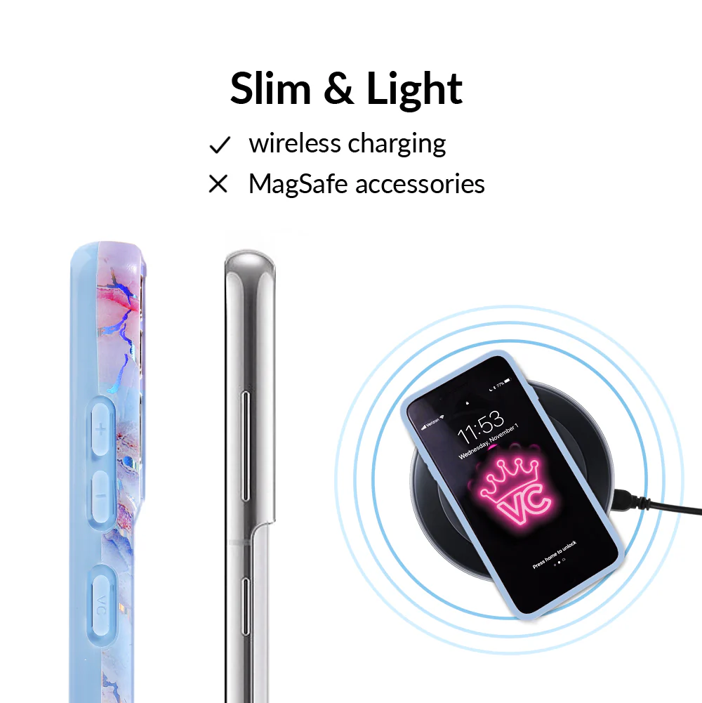 Holo Moonstone Marble Samsung Galaxy Case - Image 93
