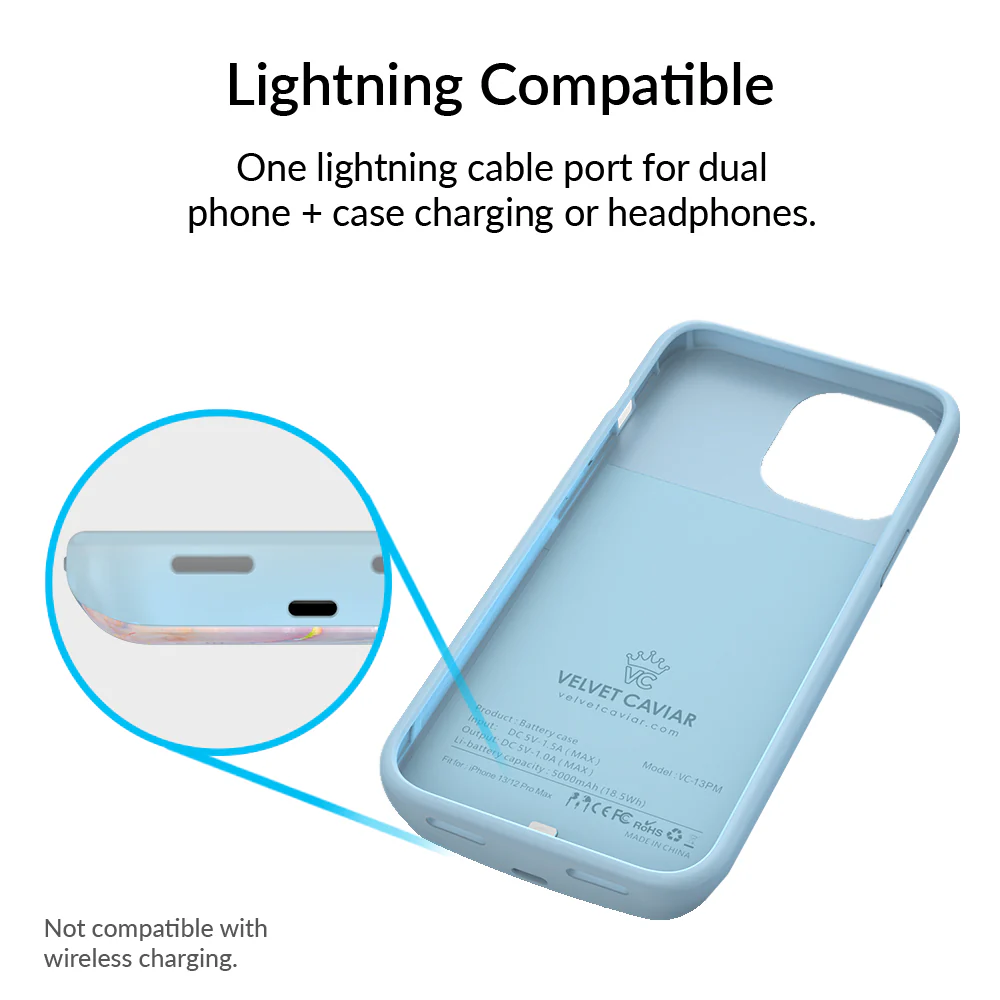 Holo Moonstone iPhone Charging Case - Image 6