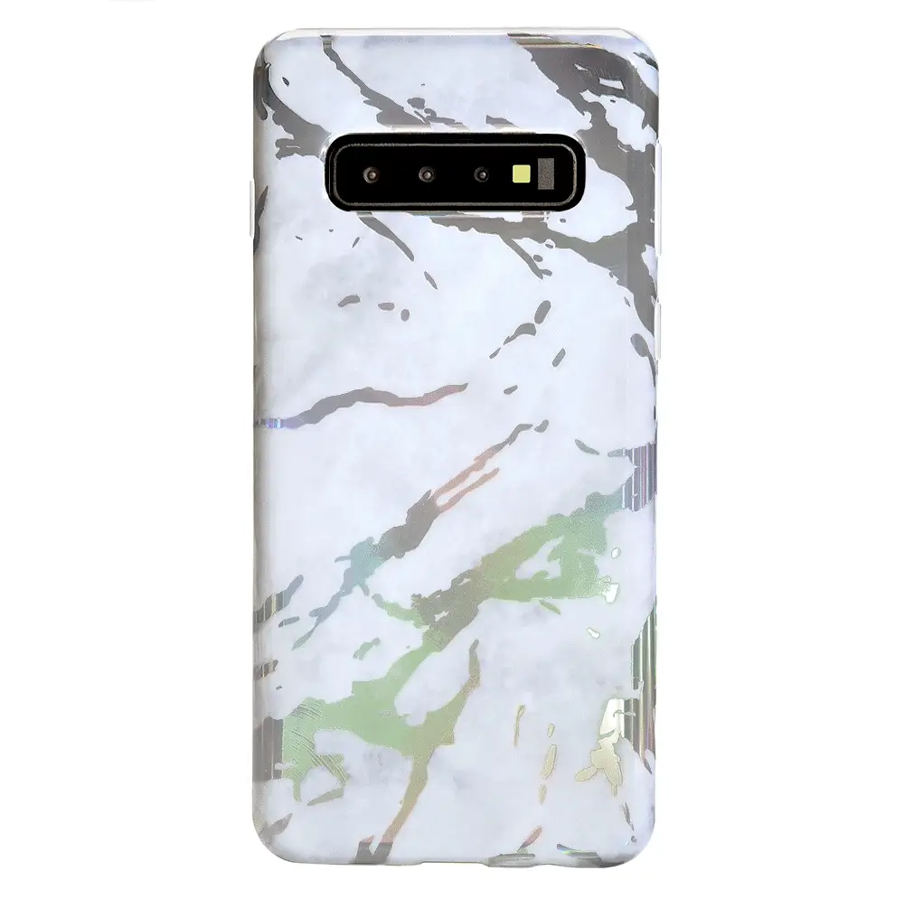 Holo White Marble Samsung Galaxy Case - Image 41