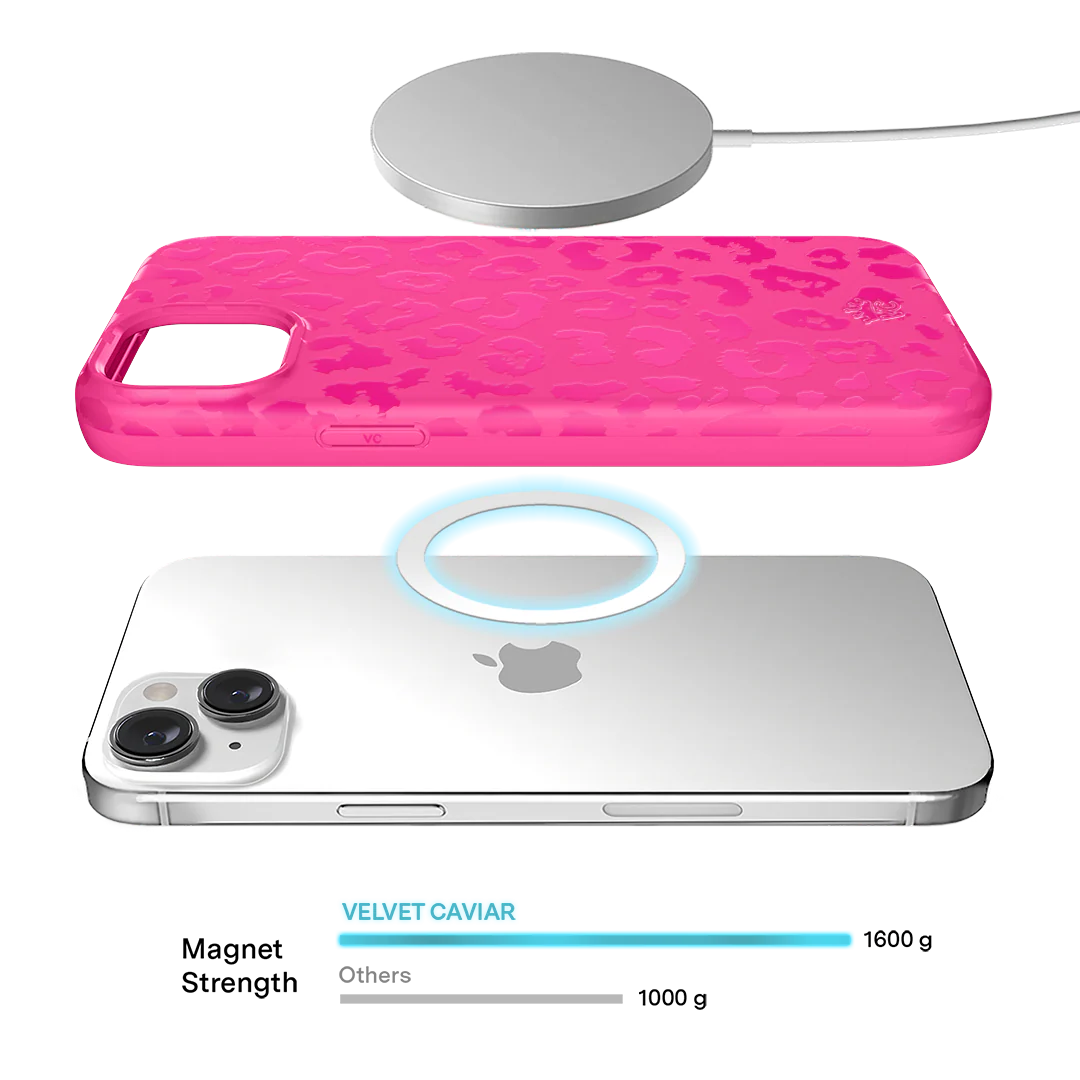 Even Hotter Pink Leopard iPhone Case - Image 58