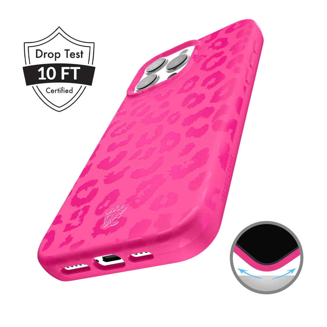 Even Hotter Pink Leopard iPhone Case - Image 64