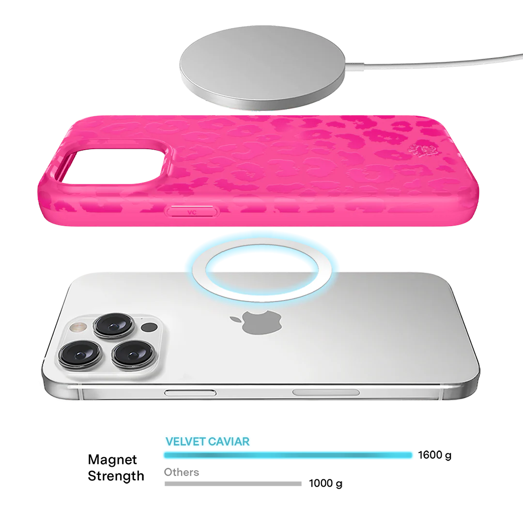 Even Hotter Pink Leopard iPhone Case - Image 68