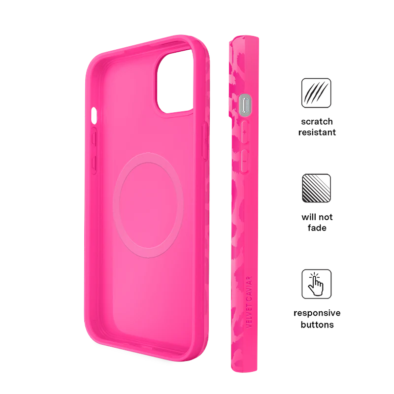 Even Hotter Pink Leopard iPhone Case - Image 75