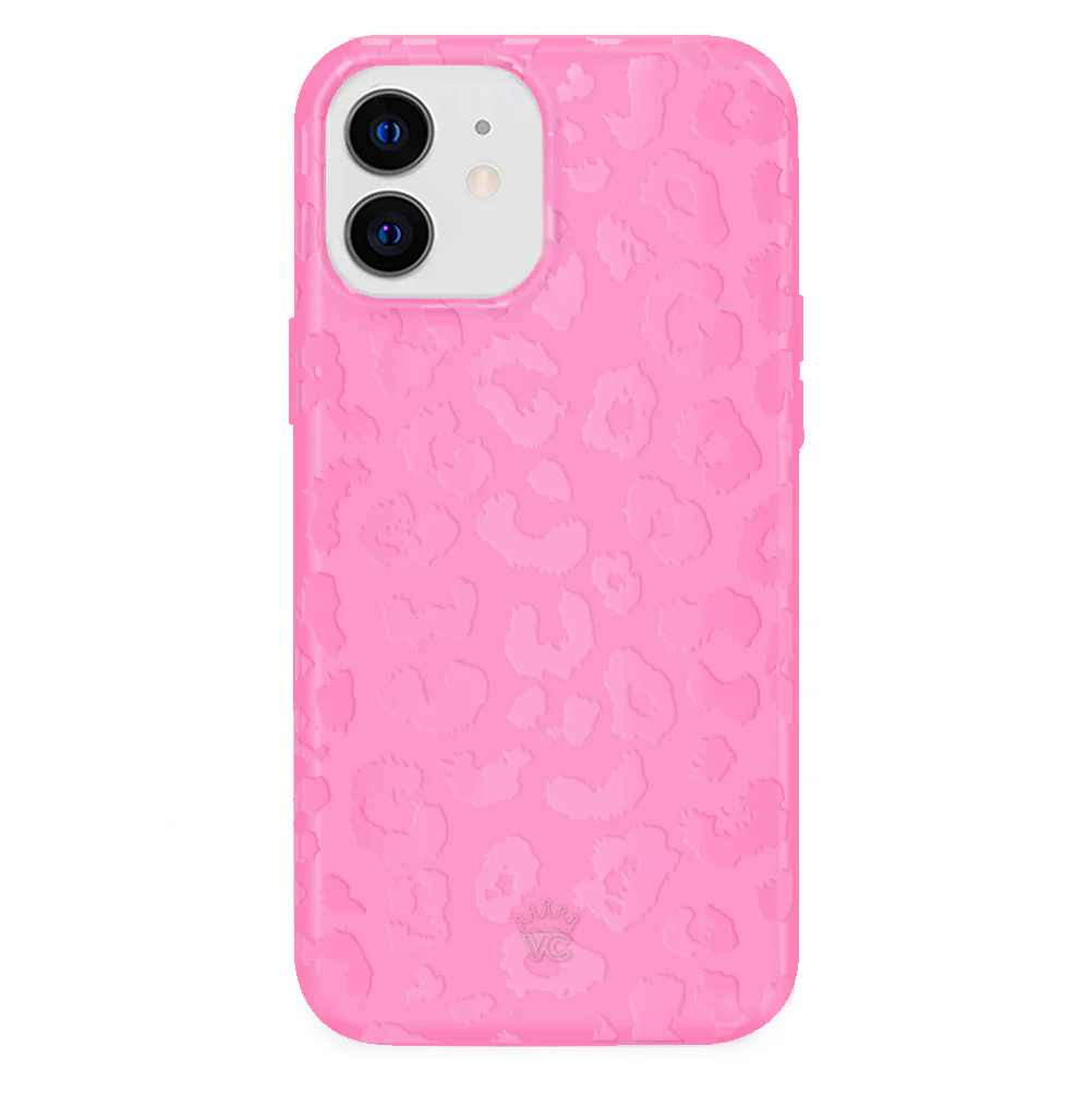 Hot Pink Leopard iPhone Case - Image 13