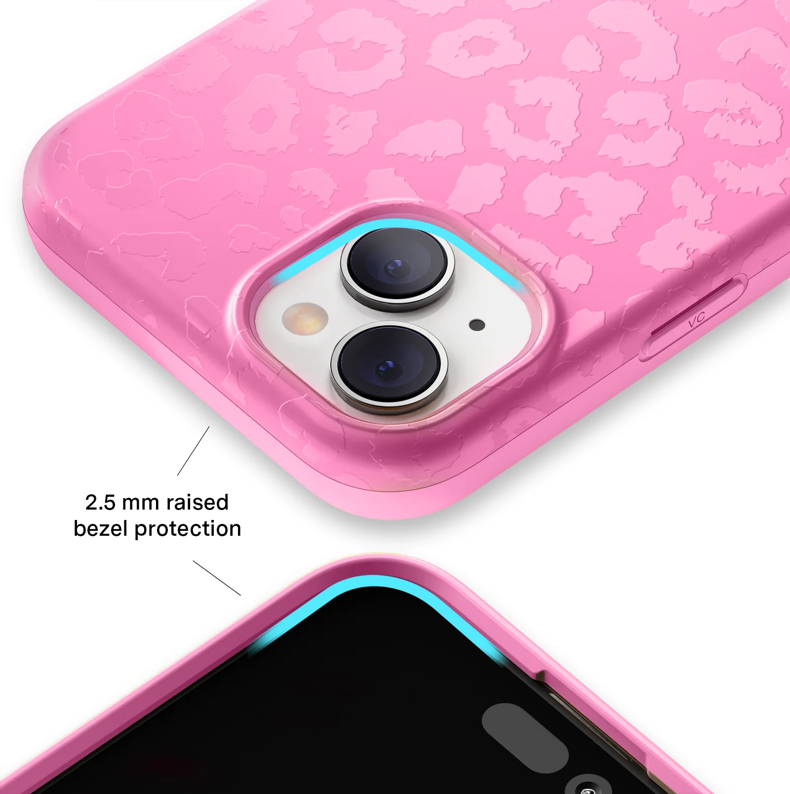 Hot Pink Leopard iPhone Case - Image 130