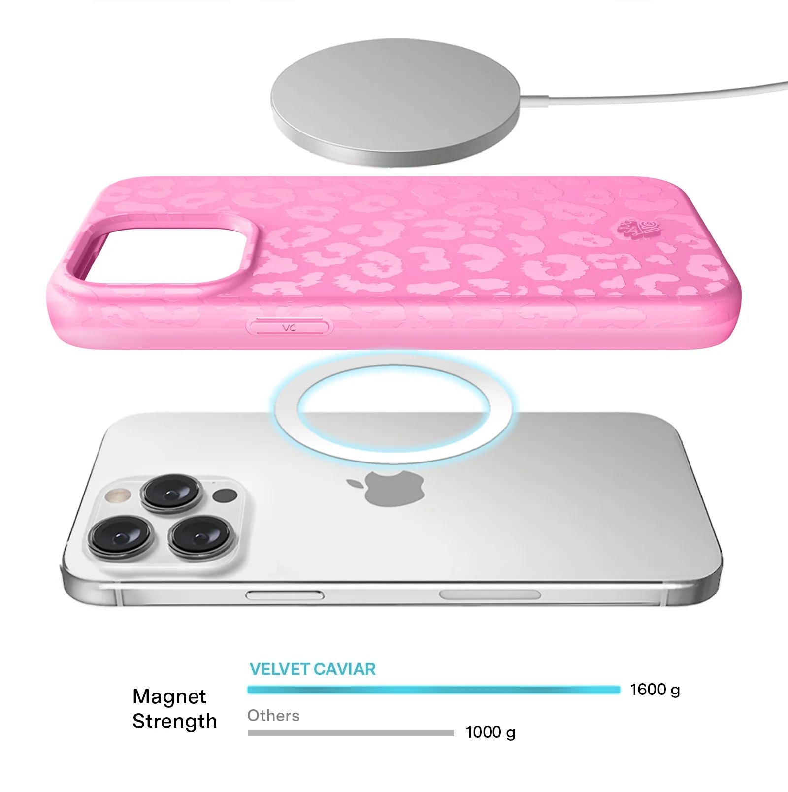 Hot Pink Leopard iPhone Case - Image 137