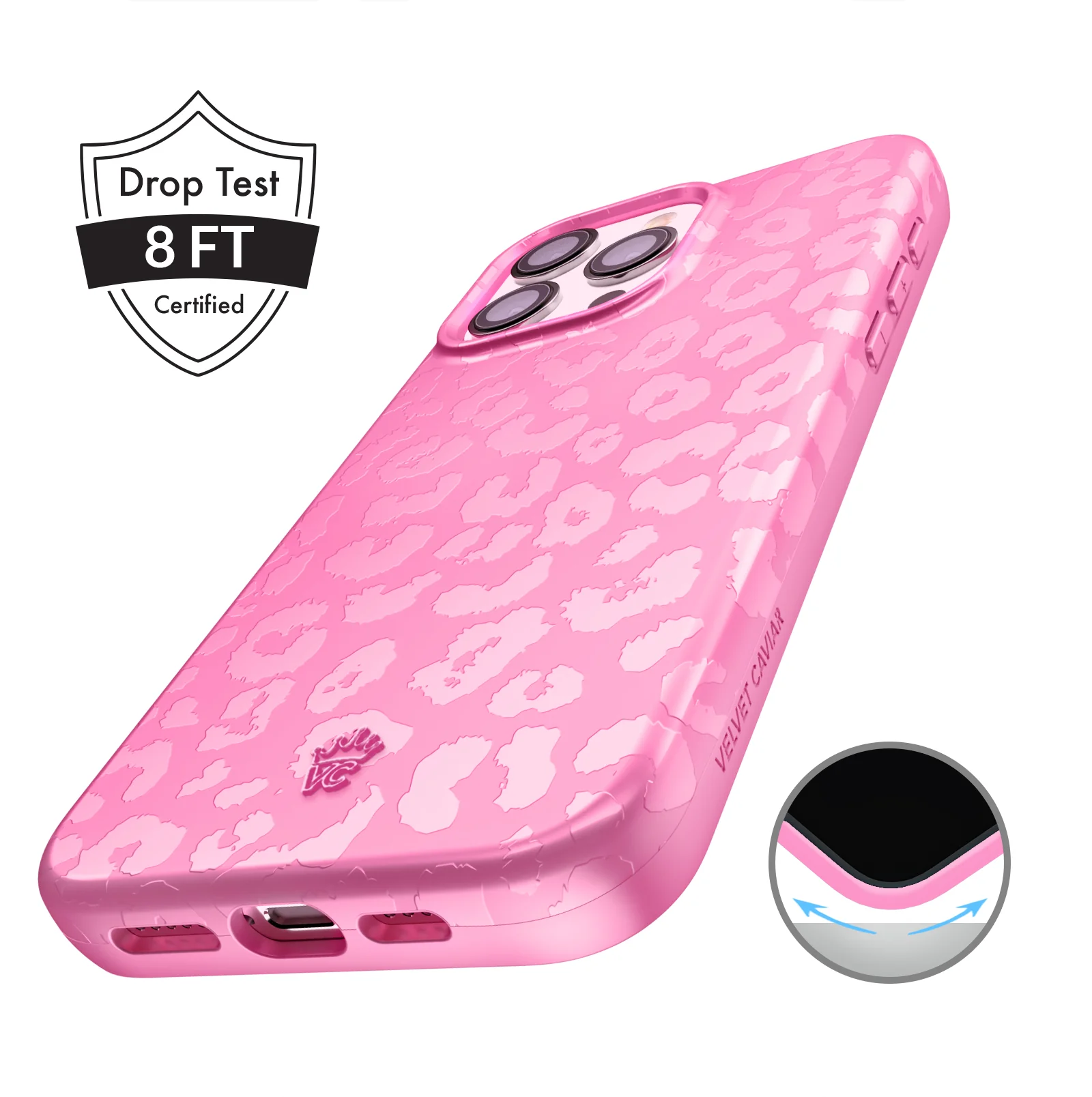 Hot Pink Leopard iPhone Case - Image 144