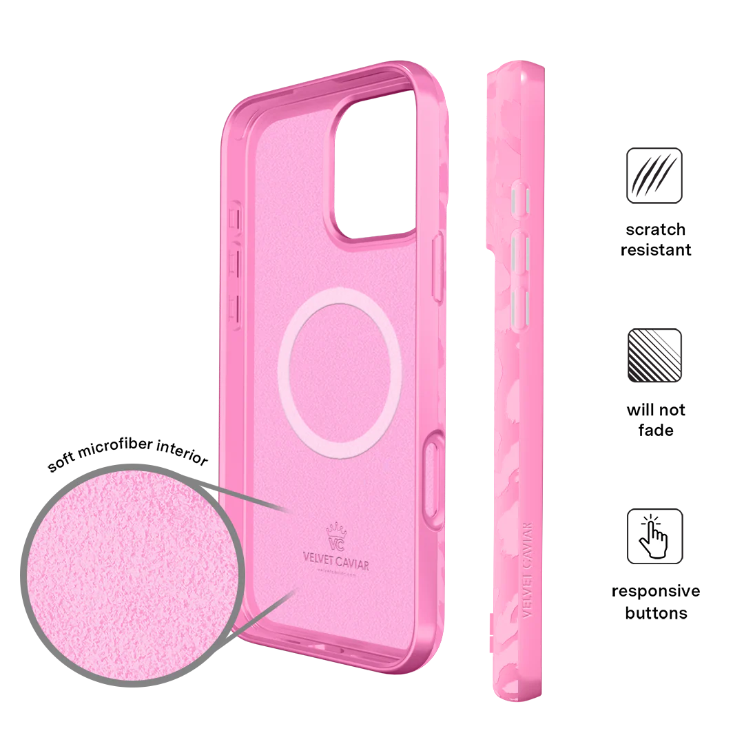 Hot Pink Leopard iPhone Case - Image 151