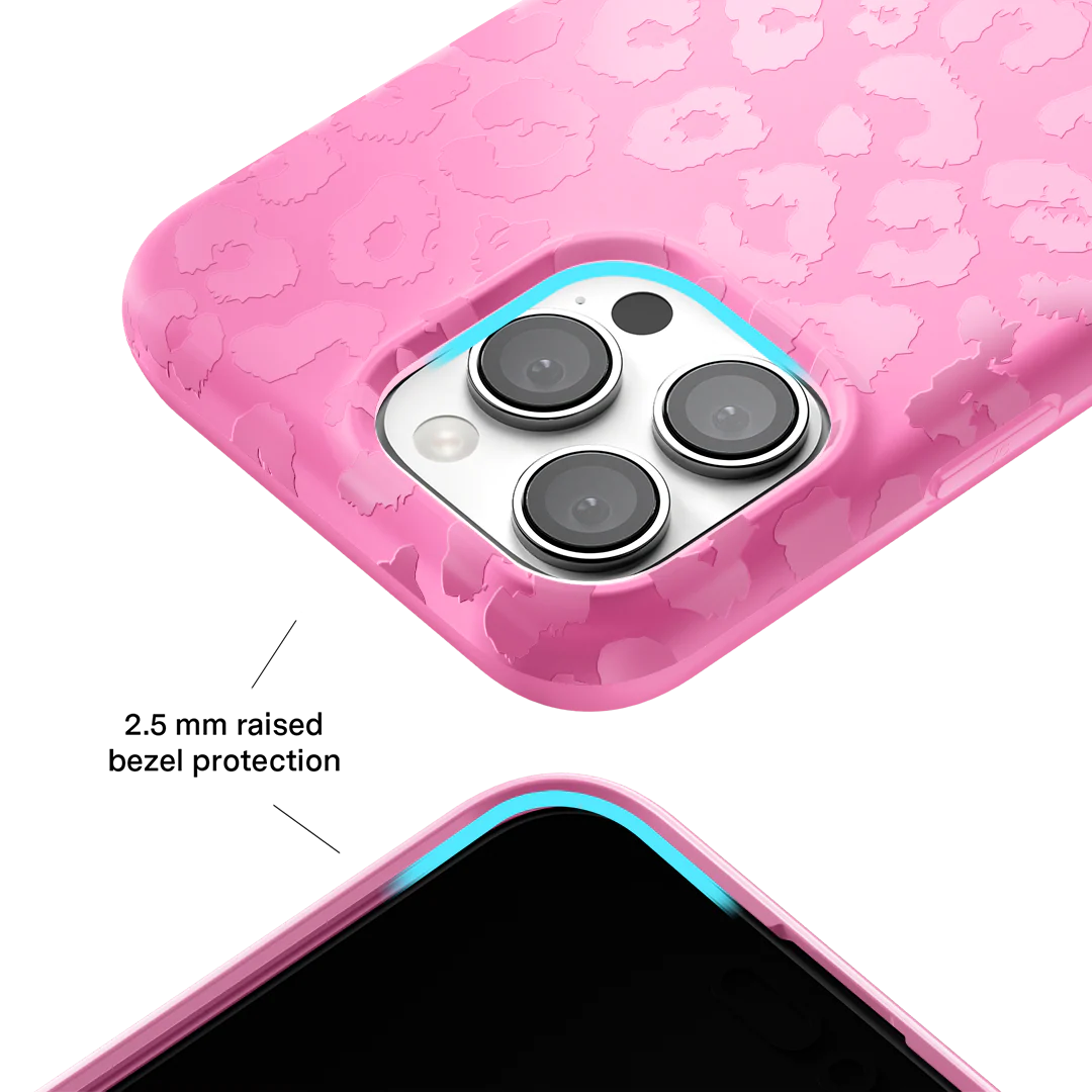 Hot Pink Leopard iPhone Case - Image 154