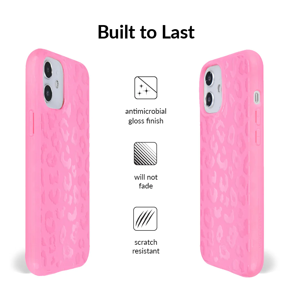 Hot Pink Leopard iPhone Case - Image 23