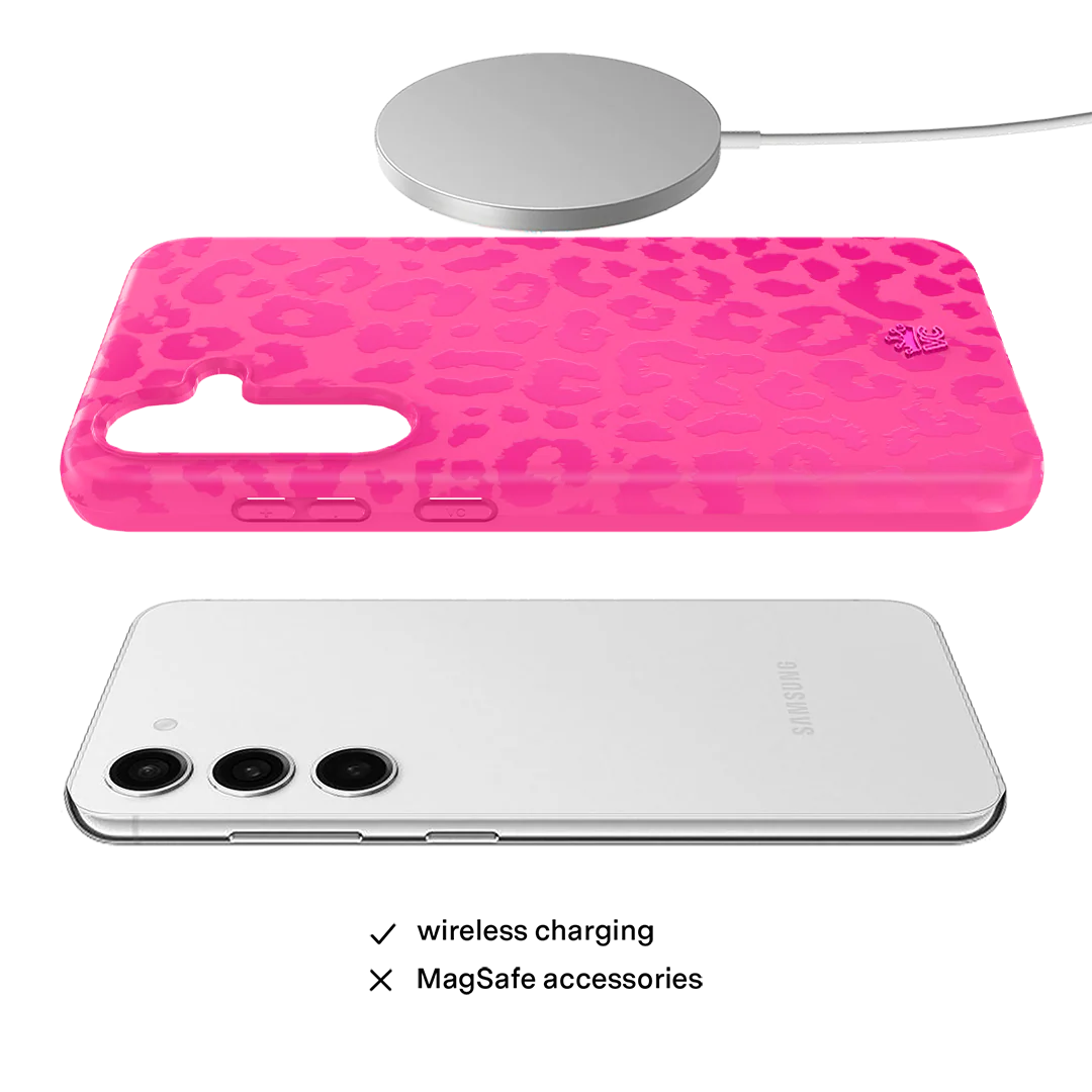 Even Hotter Pink Leopard Samsung Case - Image 3