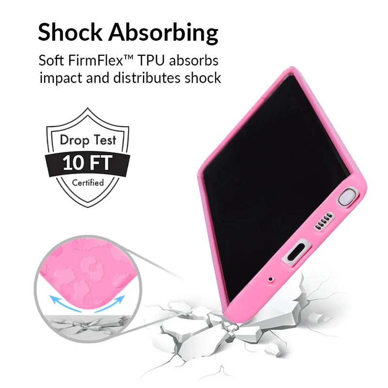 Hot Pink Leopard Samsung Case - Image 5